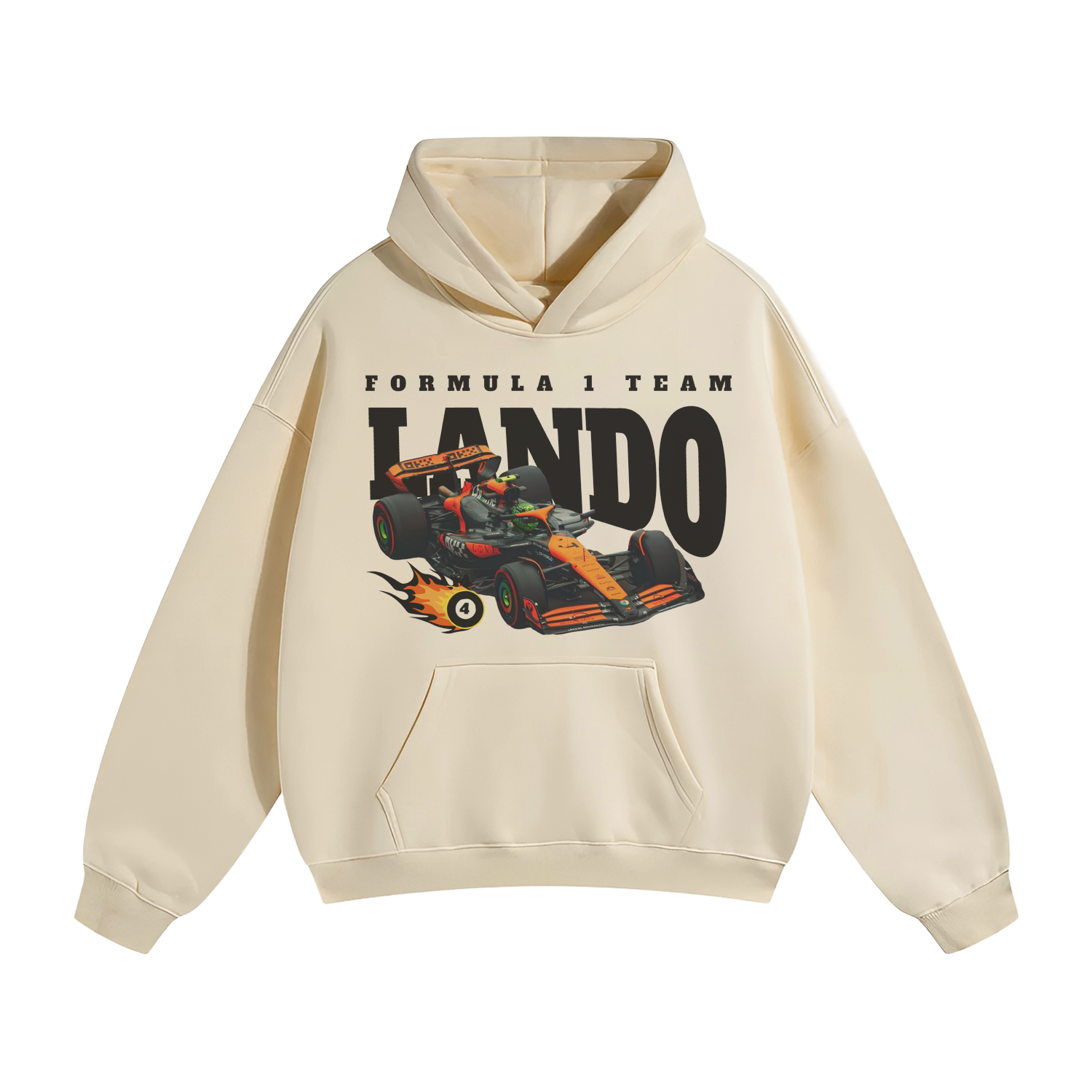 Lando Papaya Hoodie