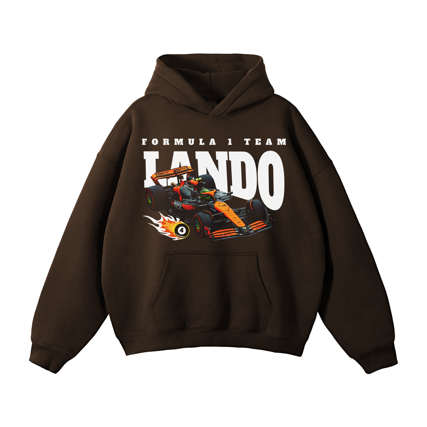 Lando Papaya Hoodie
