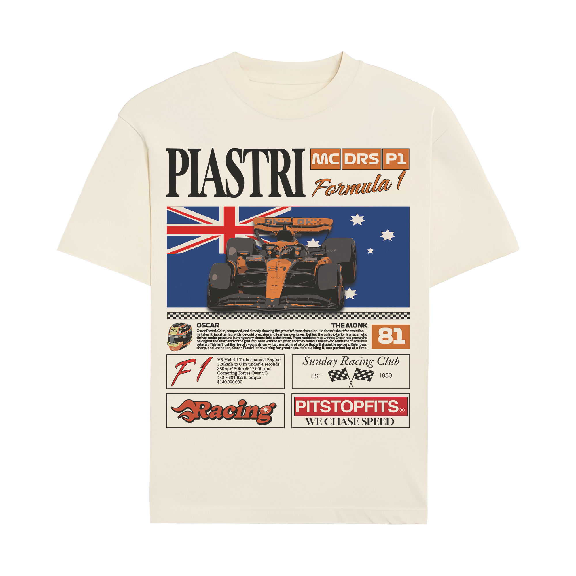 Piastri Speed T-shirt