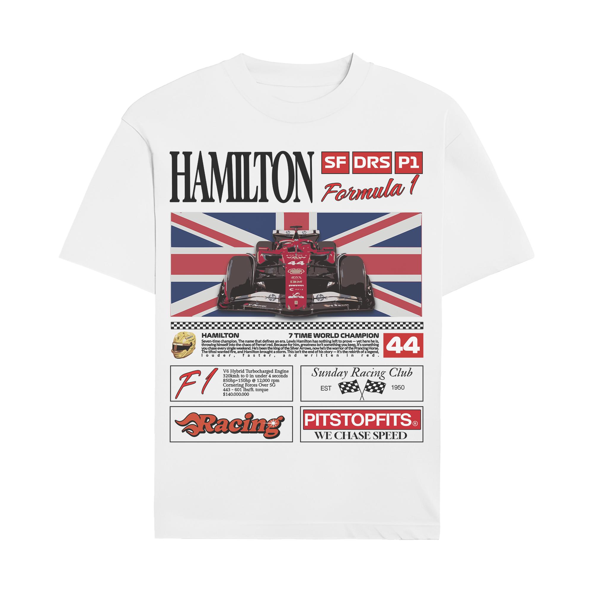 Hamilton Speed T-shirt