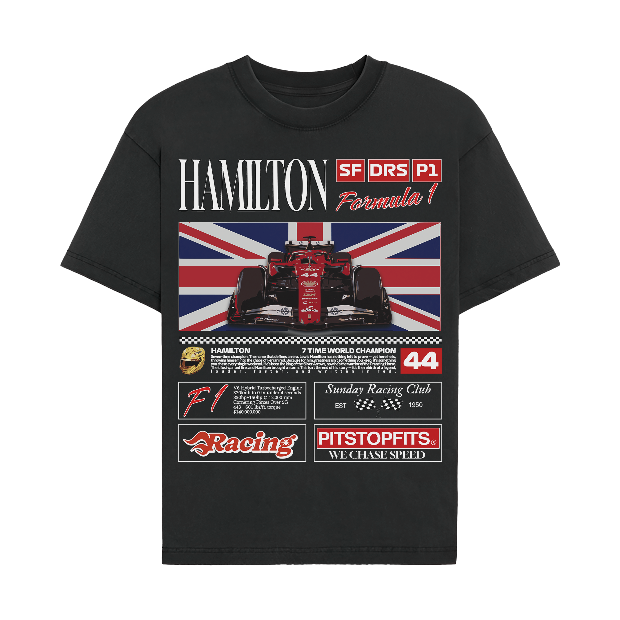 Hamilton Speed T-shirt