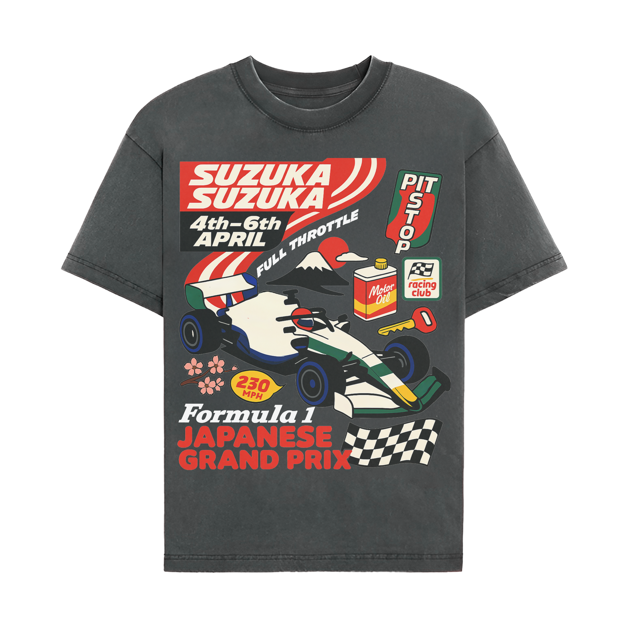 Retro Suzuka Grand Prix T-shirt