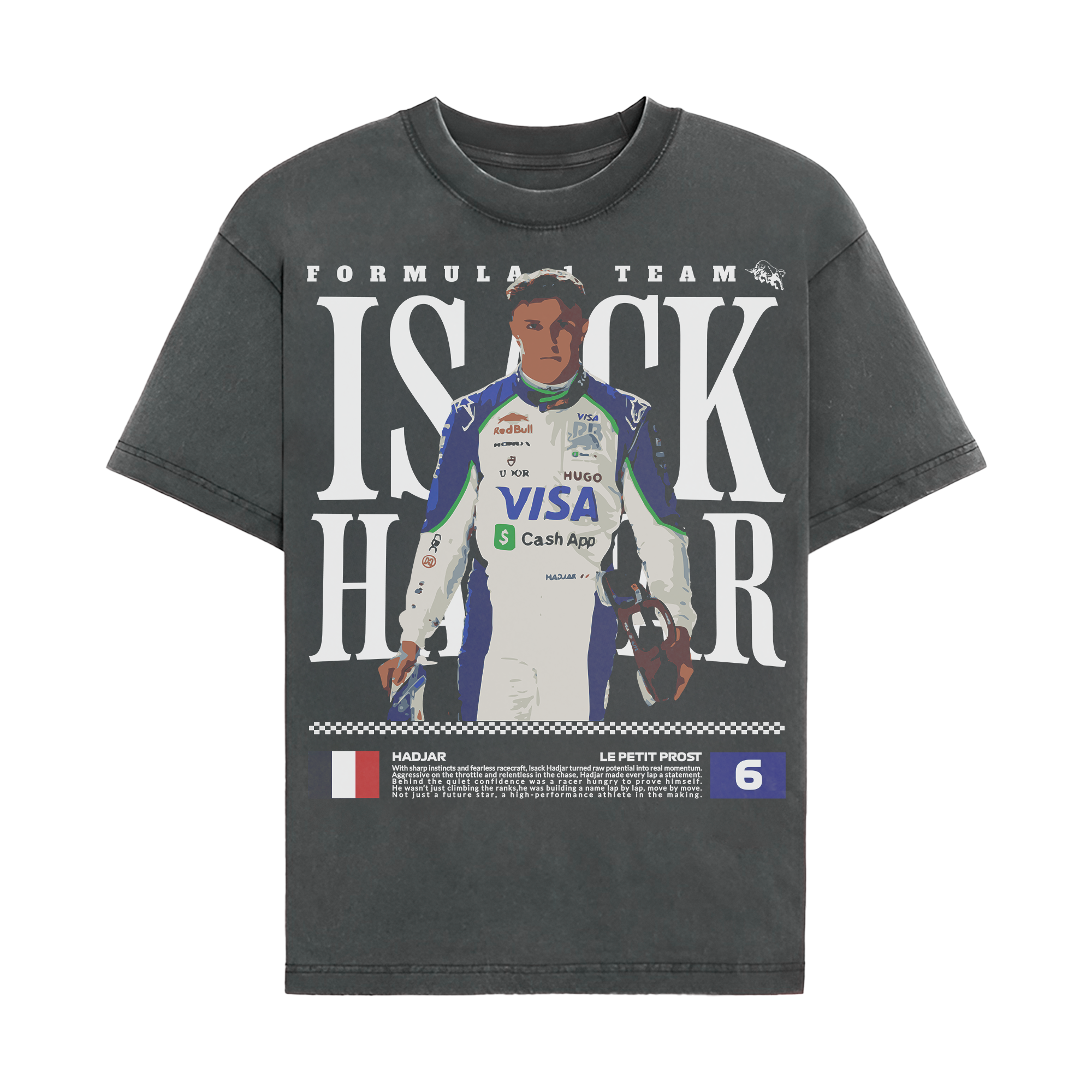 Vintage Isack Hadjar Graphic T-shirt