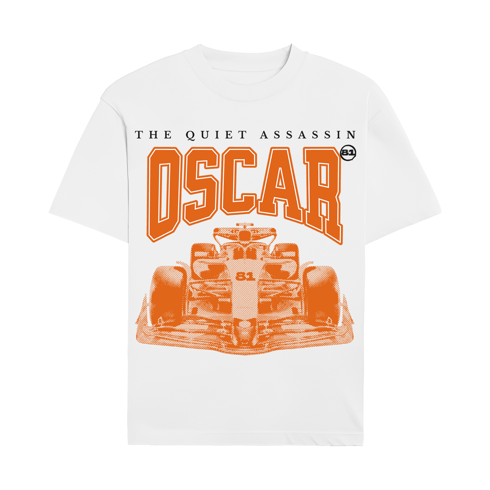 Oscar Papaya Retro Graphic T-shirt