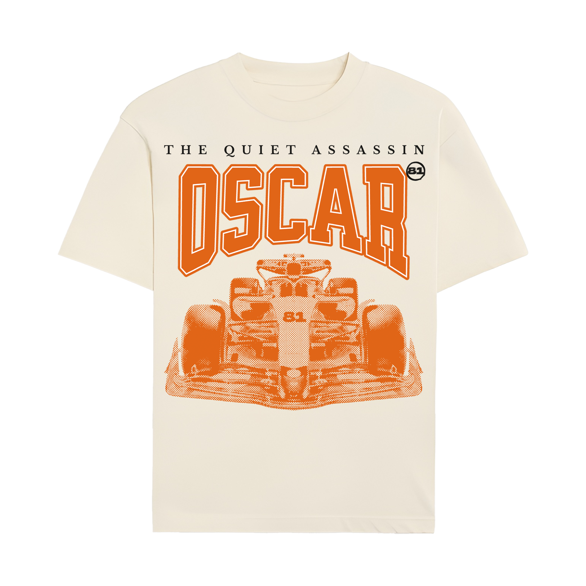 Oscar Papaya Retro Graphic T-shirt