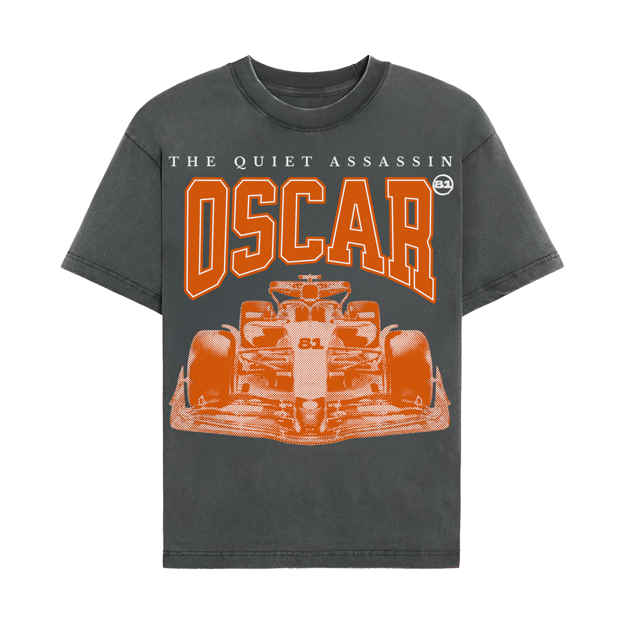 Oscar Papaya Retro Graphic T-shirt