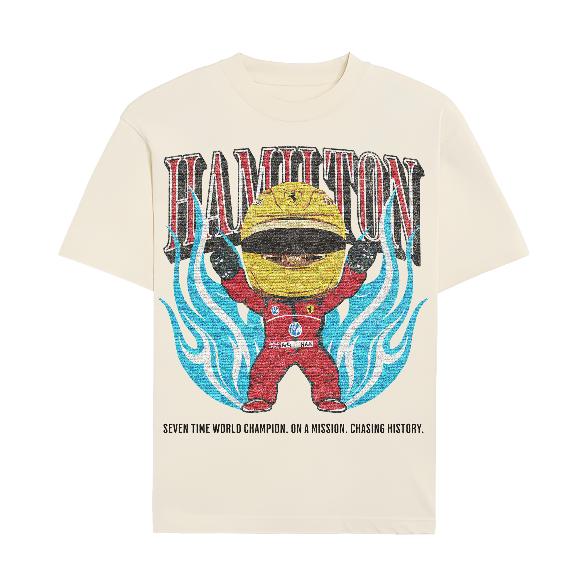 Hamilton 44 Cartoon Graphic T-shirt