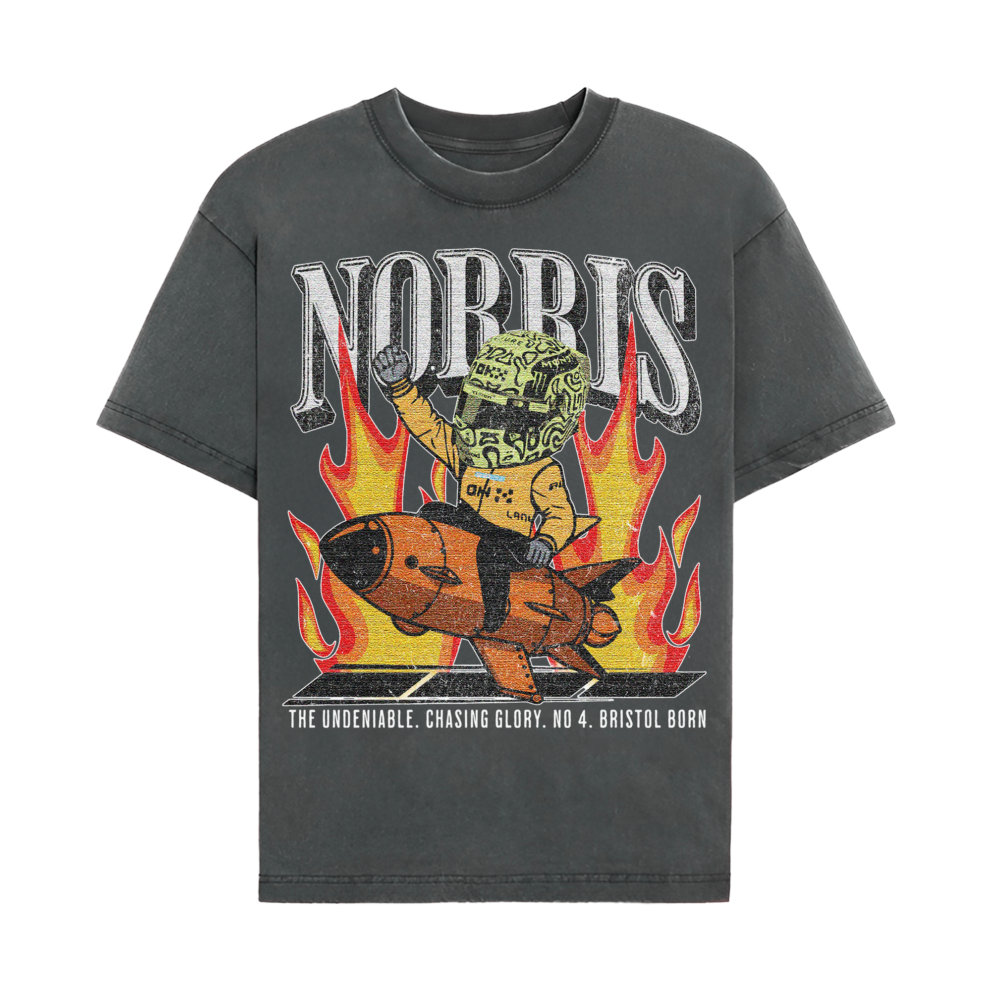 Norris Cartoon Graphic T-shirt