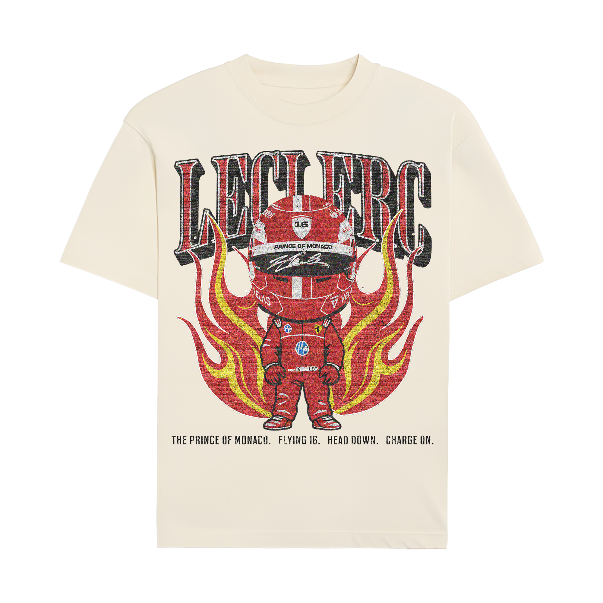 Leclerc Cartoon Graphic T-shirt