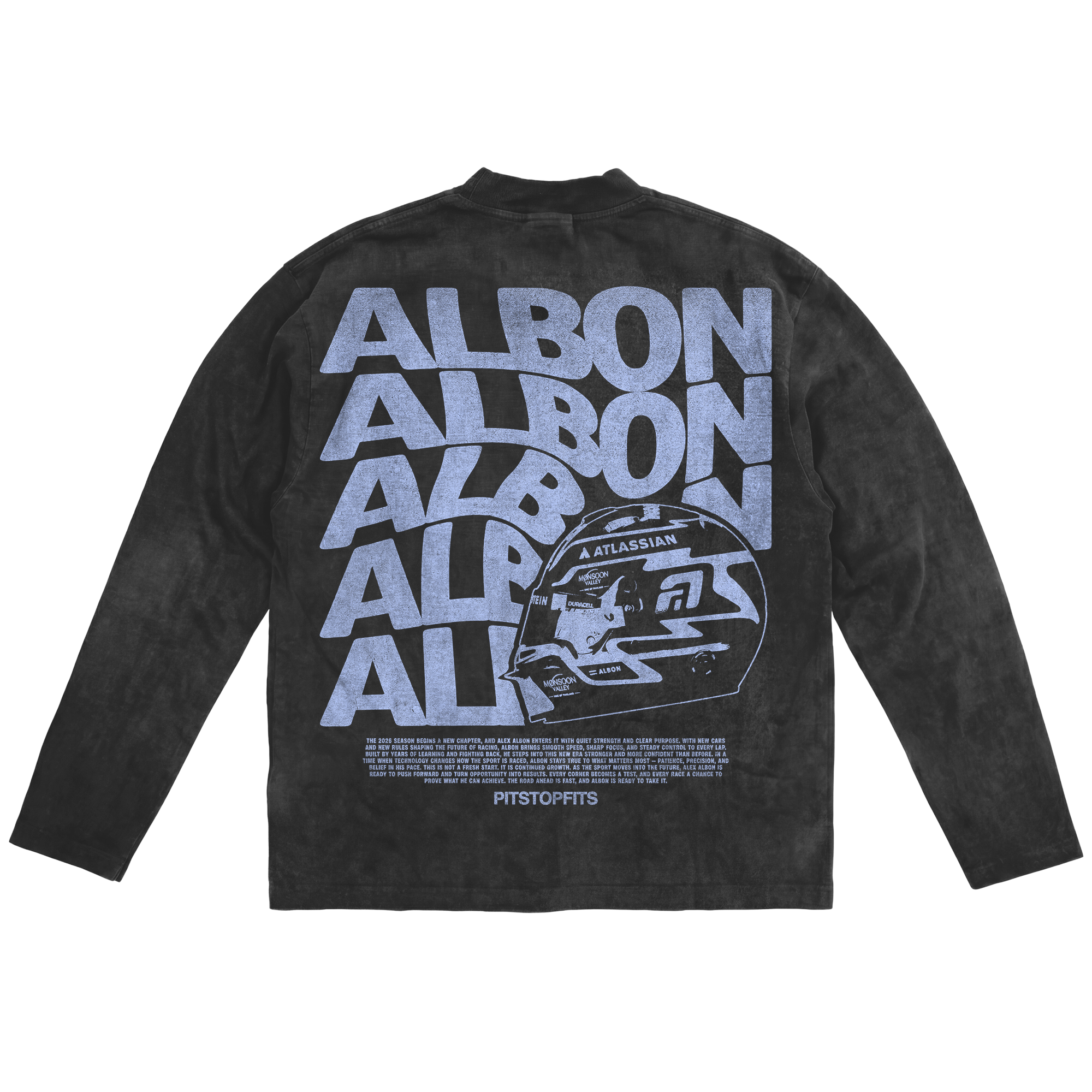 Vintage Washed Albon Twist Long Sleeve