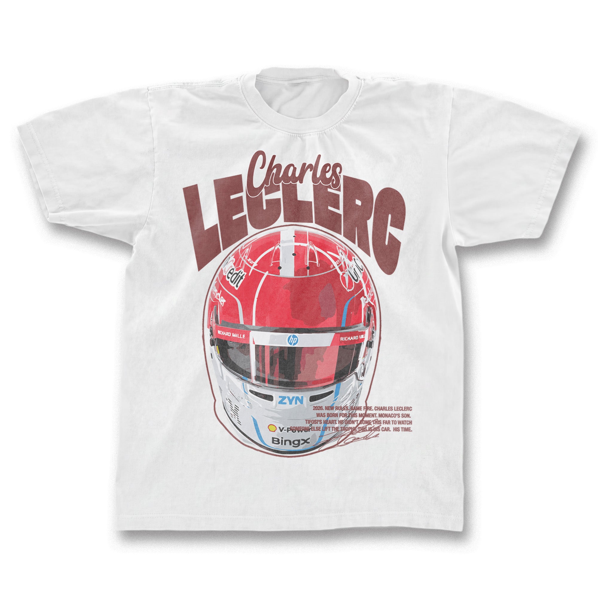 Leclerc V2 Helmet Tee