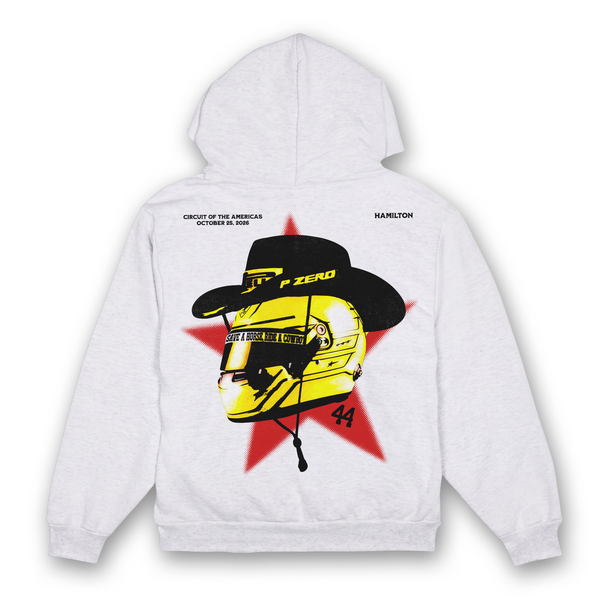 Hamilton Cowboy Helmet Hoodie