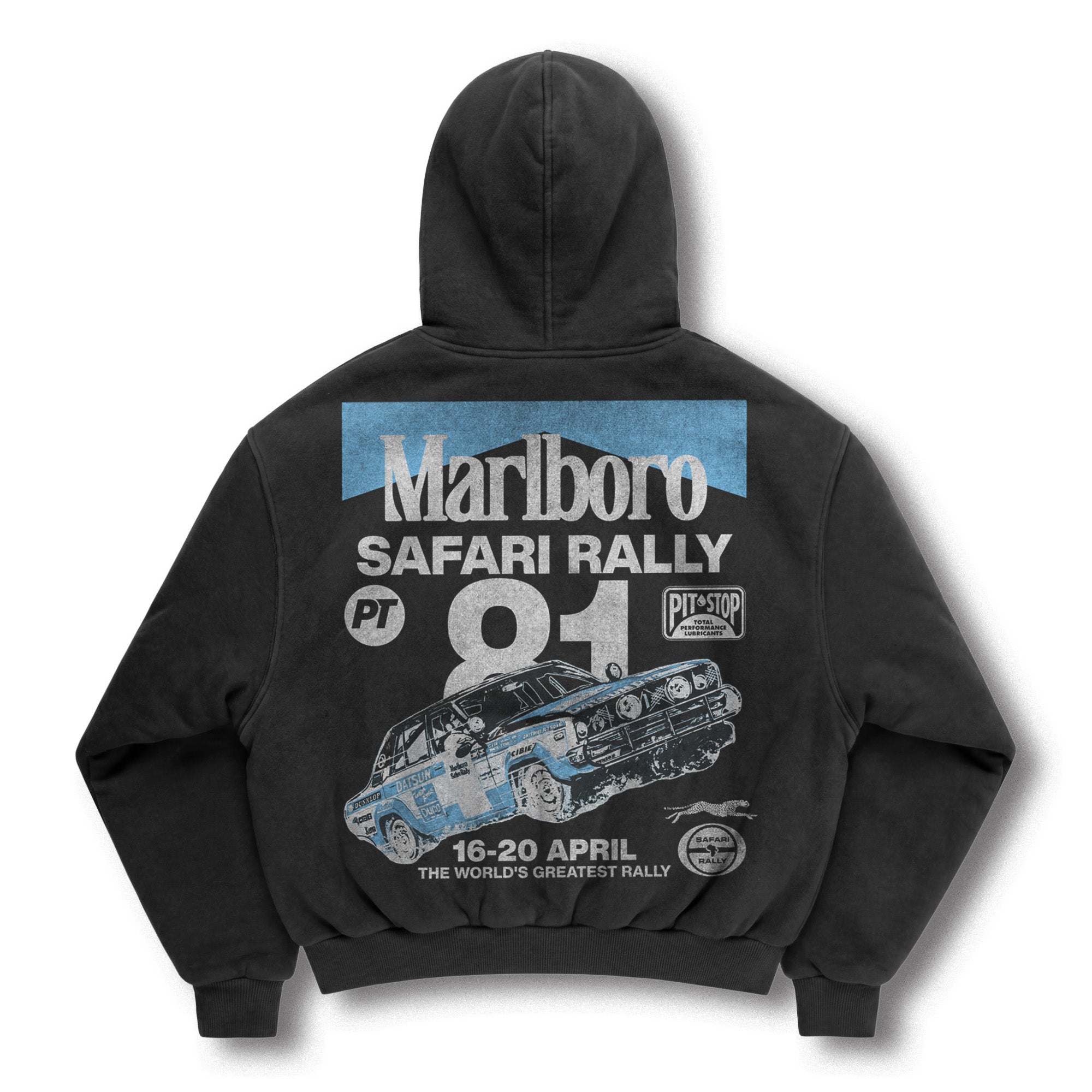 Vintage Safari Rally v4 Hoodie
