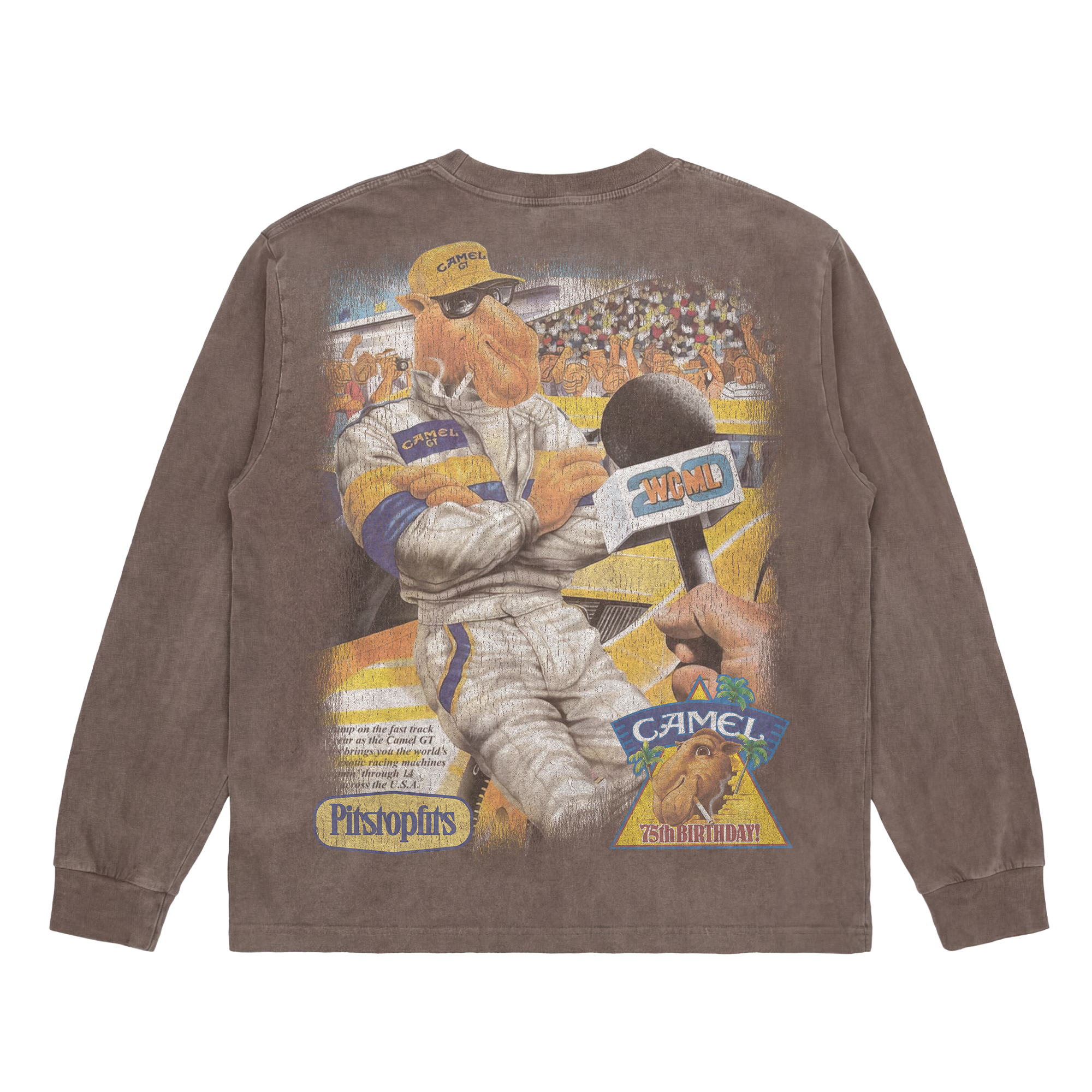 Vintage Washed Racing Long Sleeve