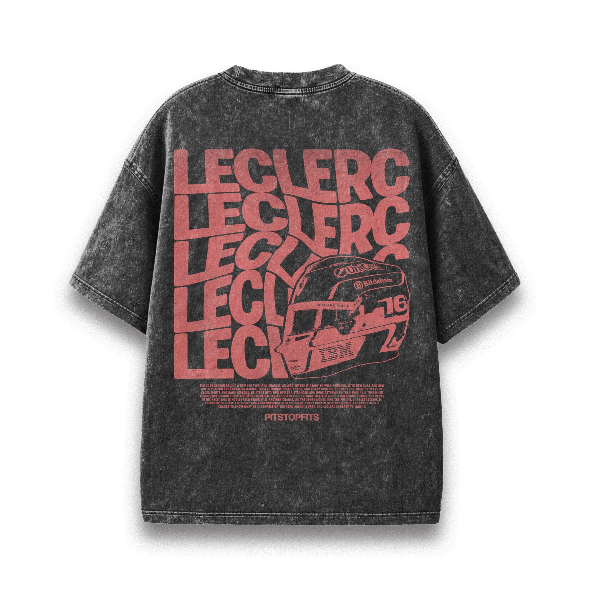 Leclerc Driver Helmet Tee