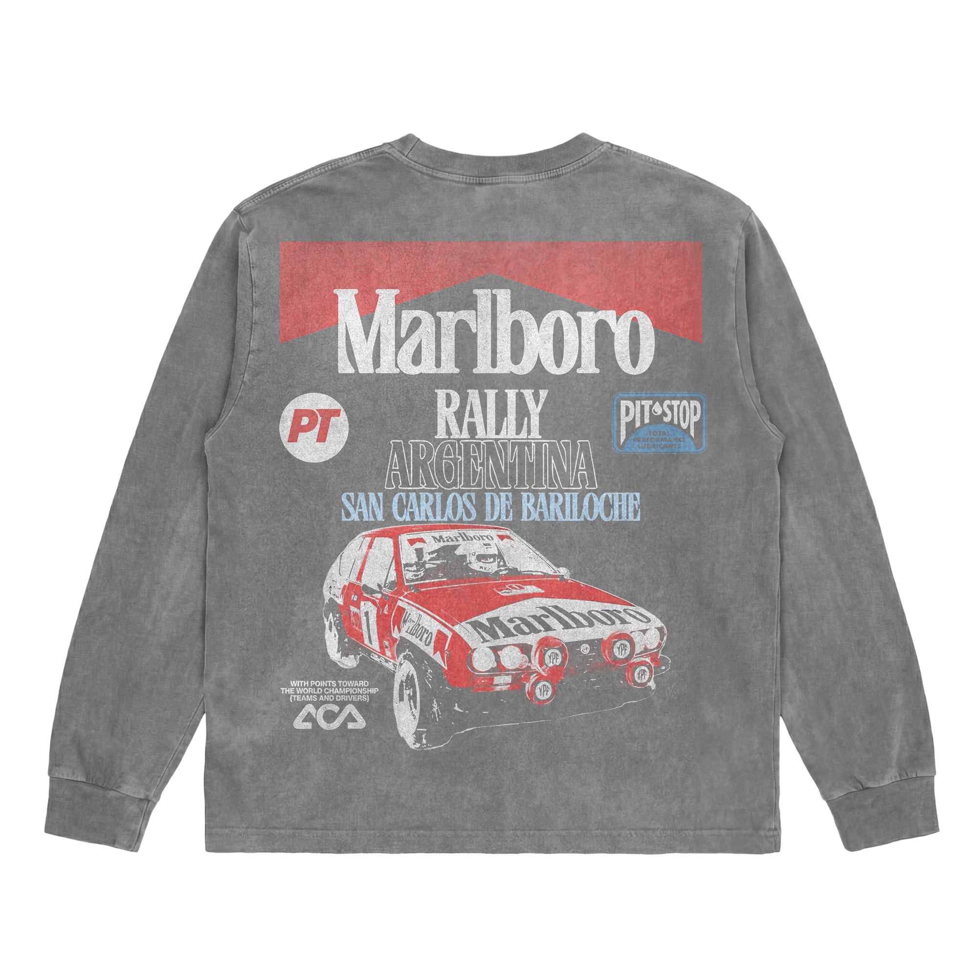 Vintage Washed Rally Argentina Long Sleeve