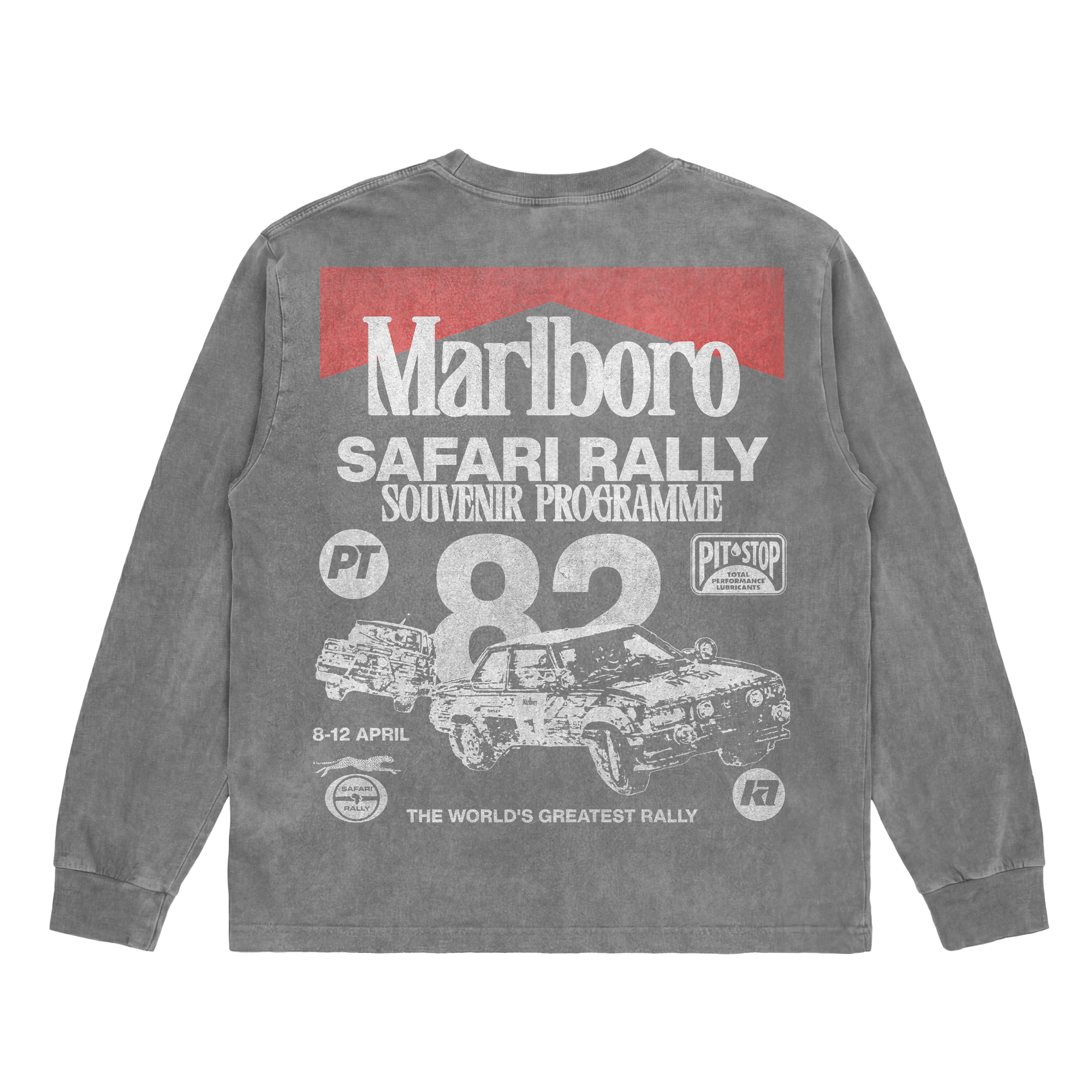 Vintage Washed Safari Rally v3 Long Sleeve