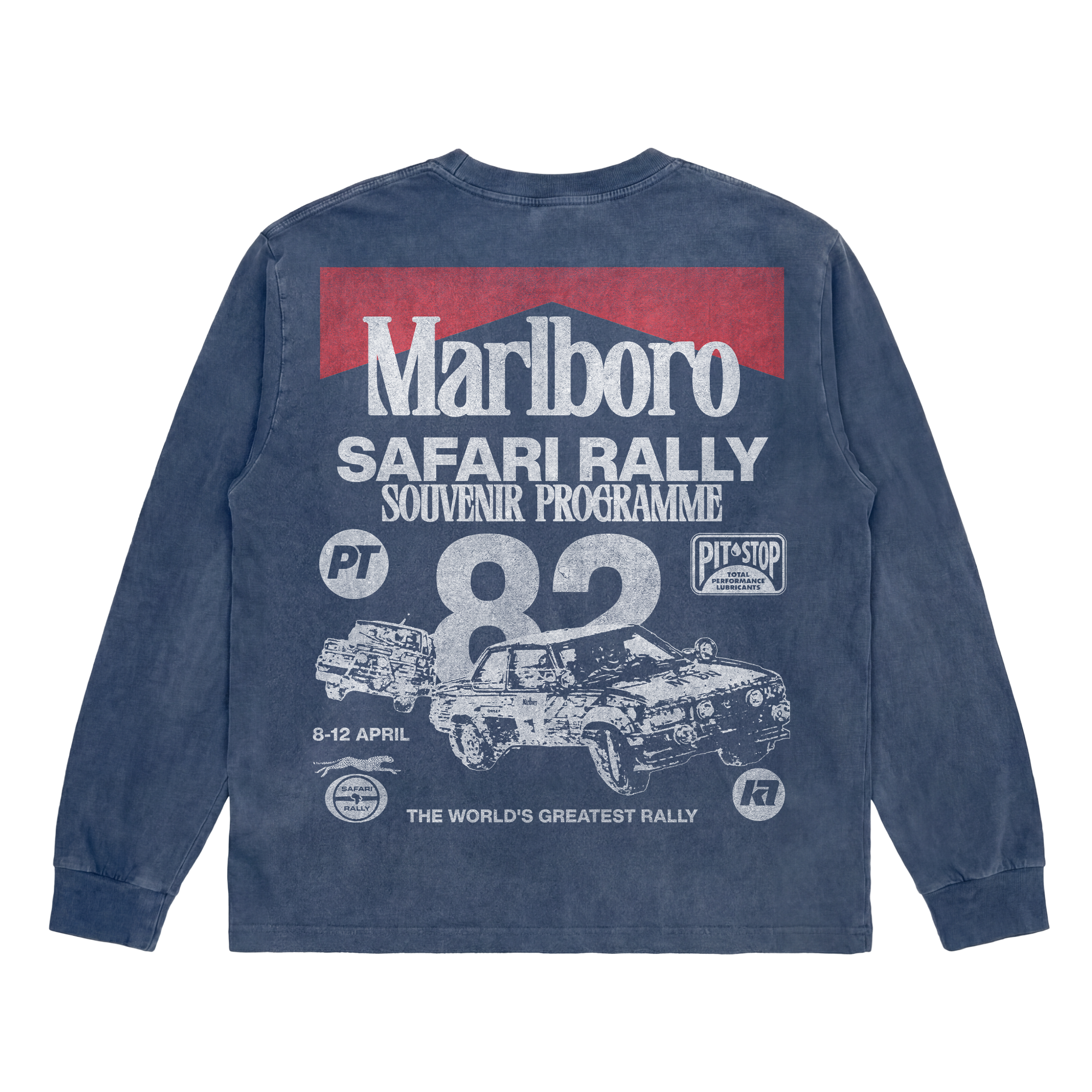 Vintage Washed Safari Rally v3 Long Sleeve