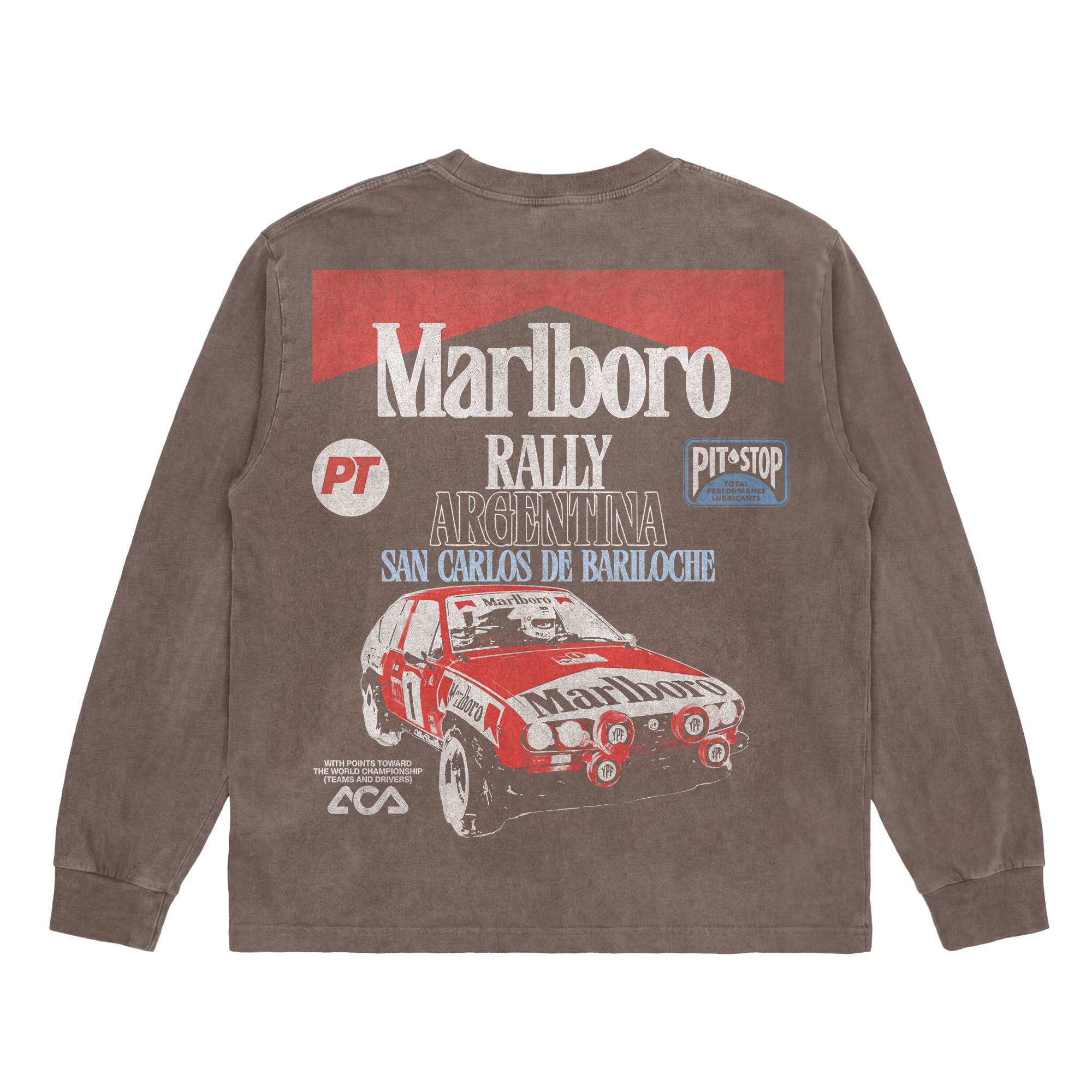 Vintage Washed Rally Argentina Long Sleeve