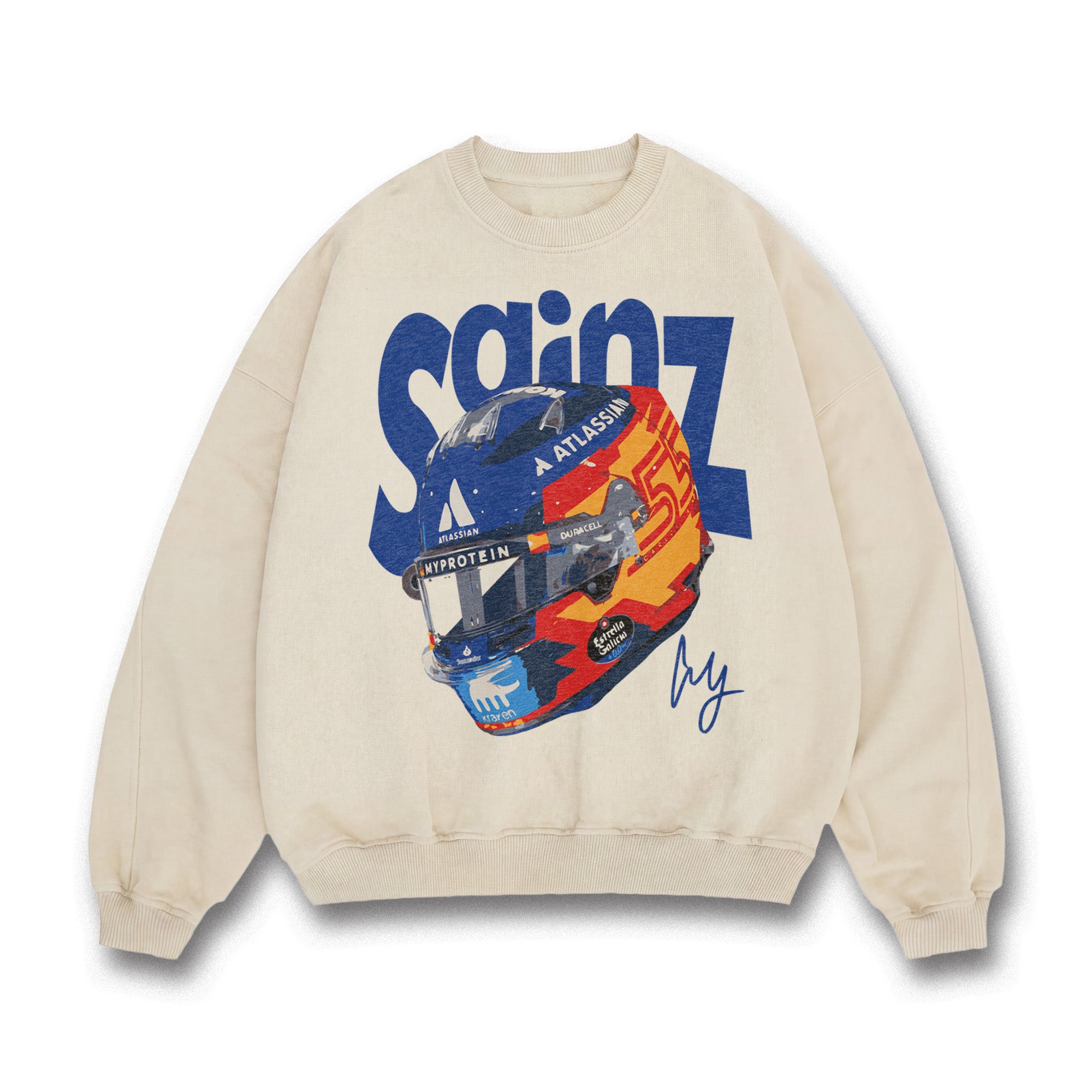 Sainz Helmet Crewneck