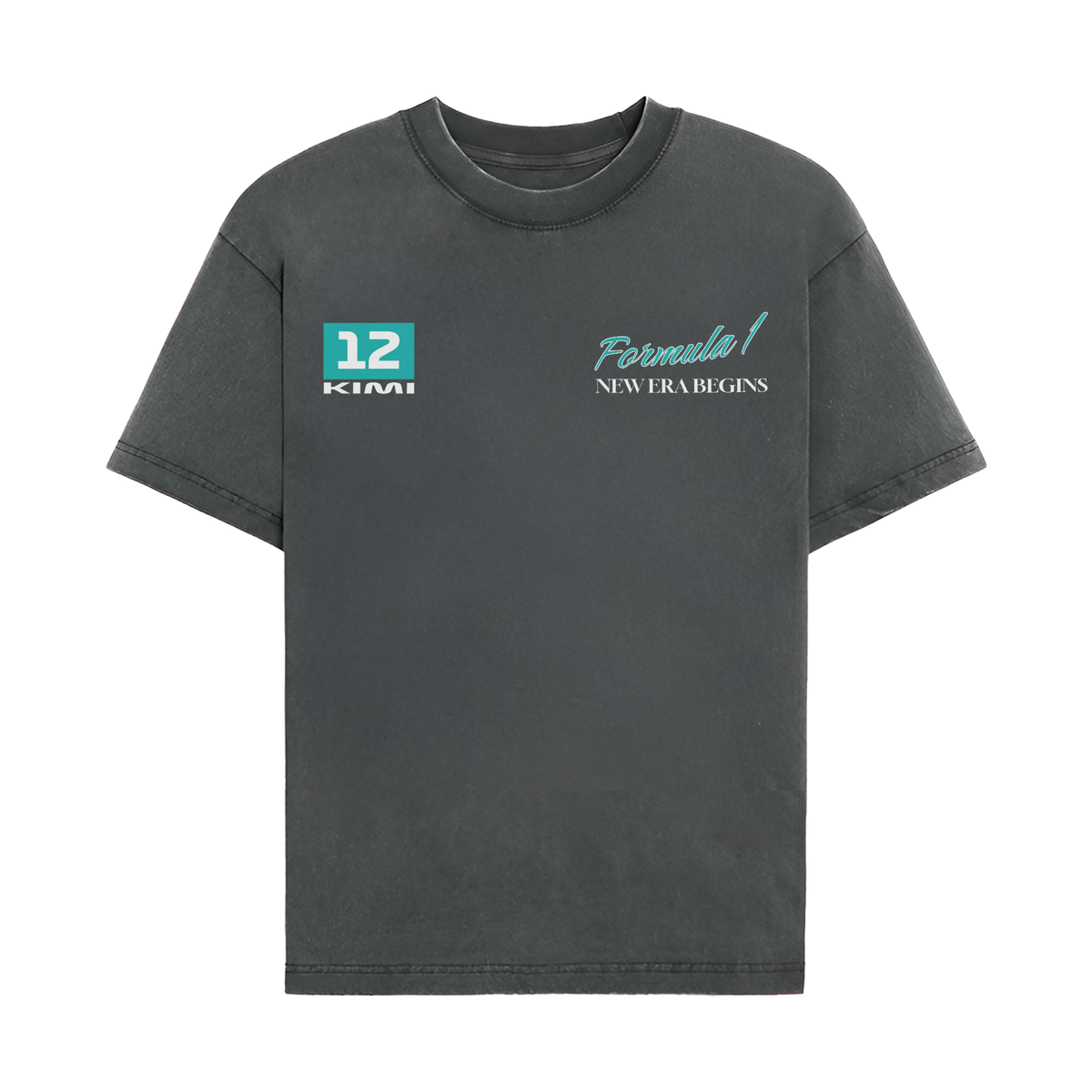 Antonelli Legacy Graphic Tee - Washed Black front