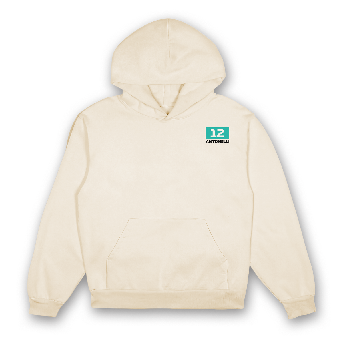 Antonelli Split Helmet Hoodie - Sand front
