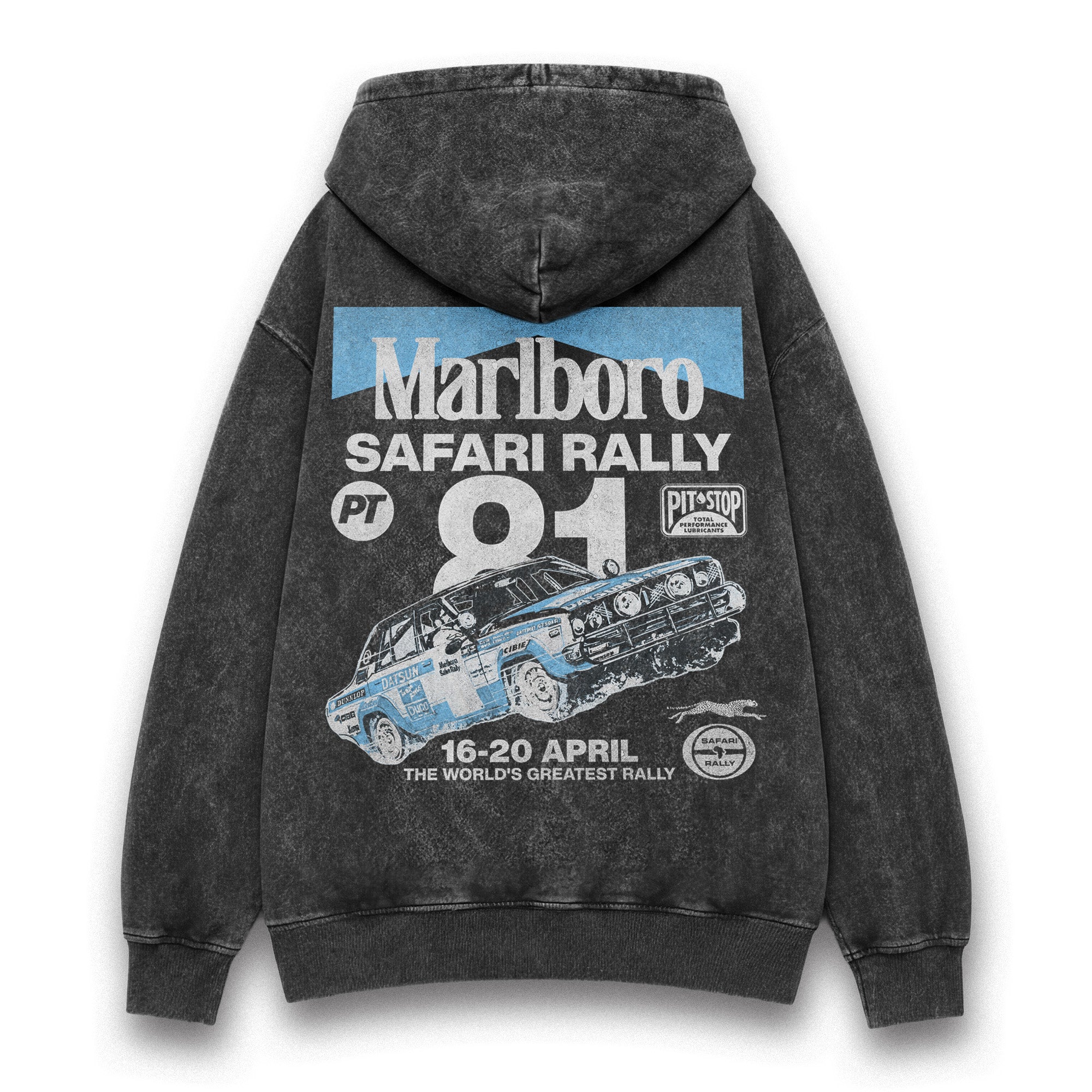 Safari Rally Washed Hoodie V3