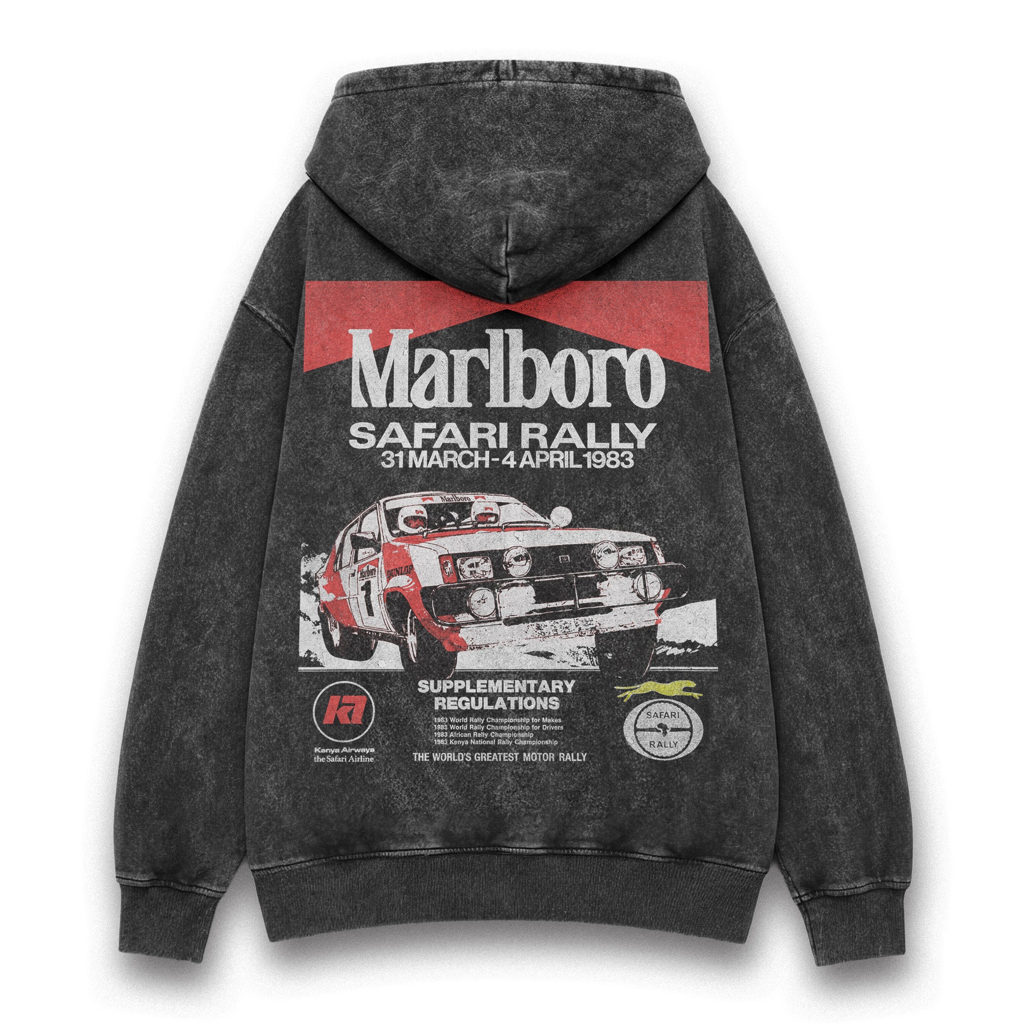 Safari Rally Washed Hoodie V4
