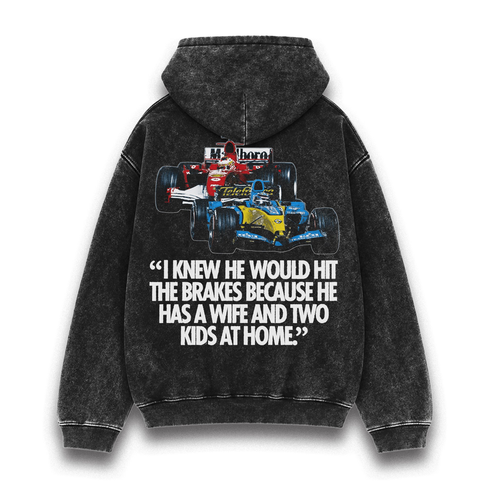 Alonso Schumacher Vintage Washed Hoodie
