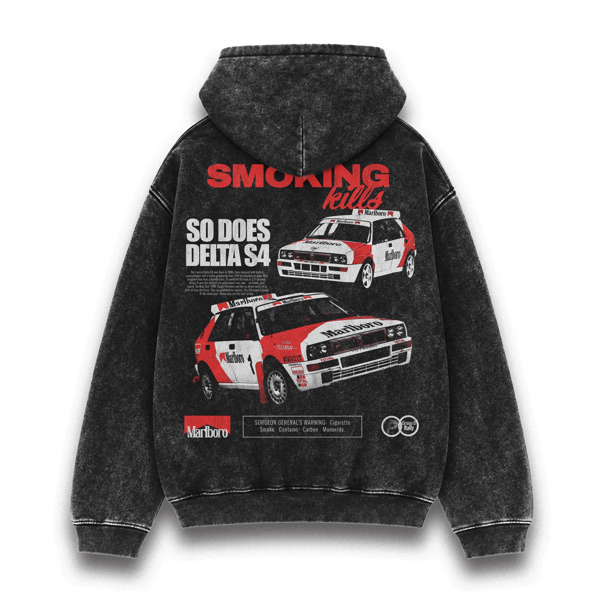 Group B Vintage Washed Hoodie