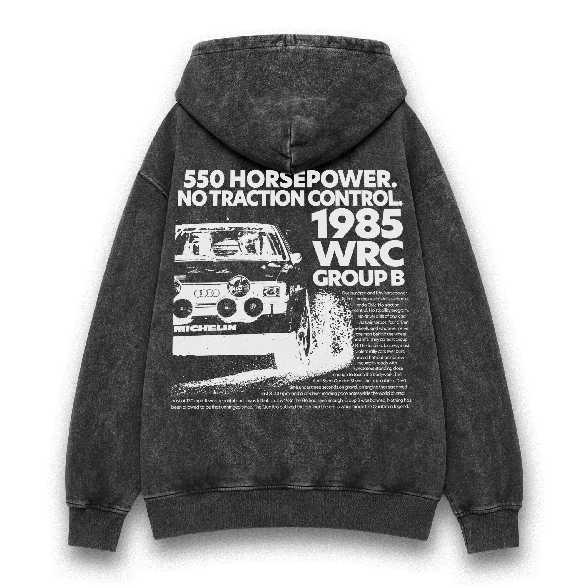 Group B Vintage Washed Hoodie V2