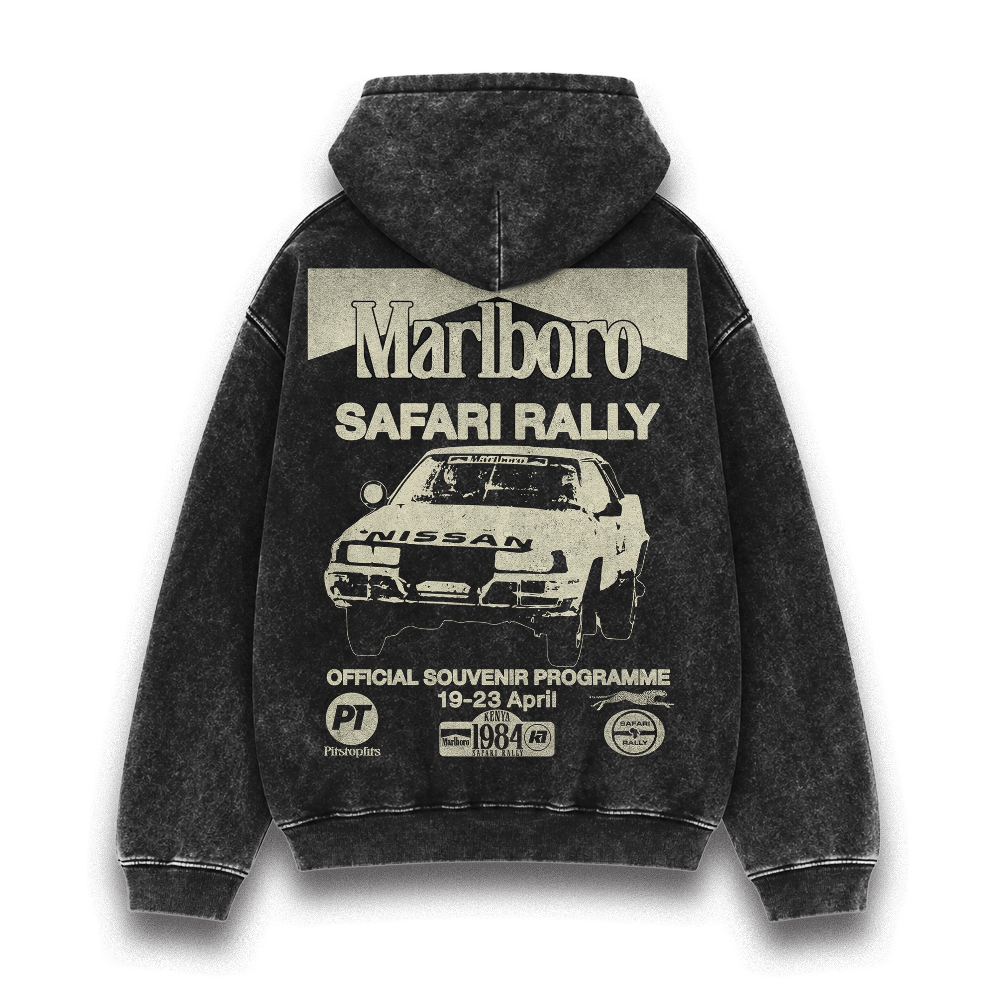 Safari Rally Vintage Washed Hoodie