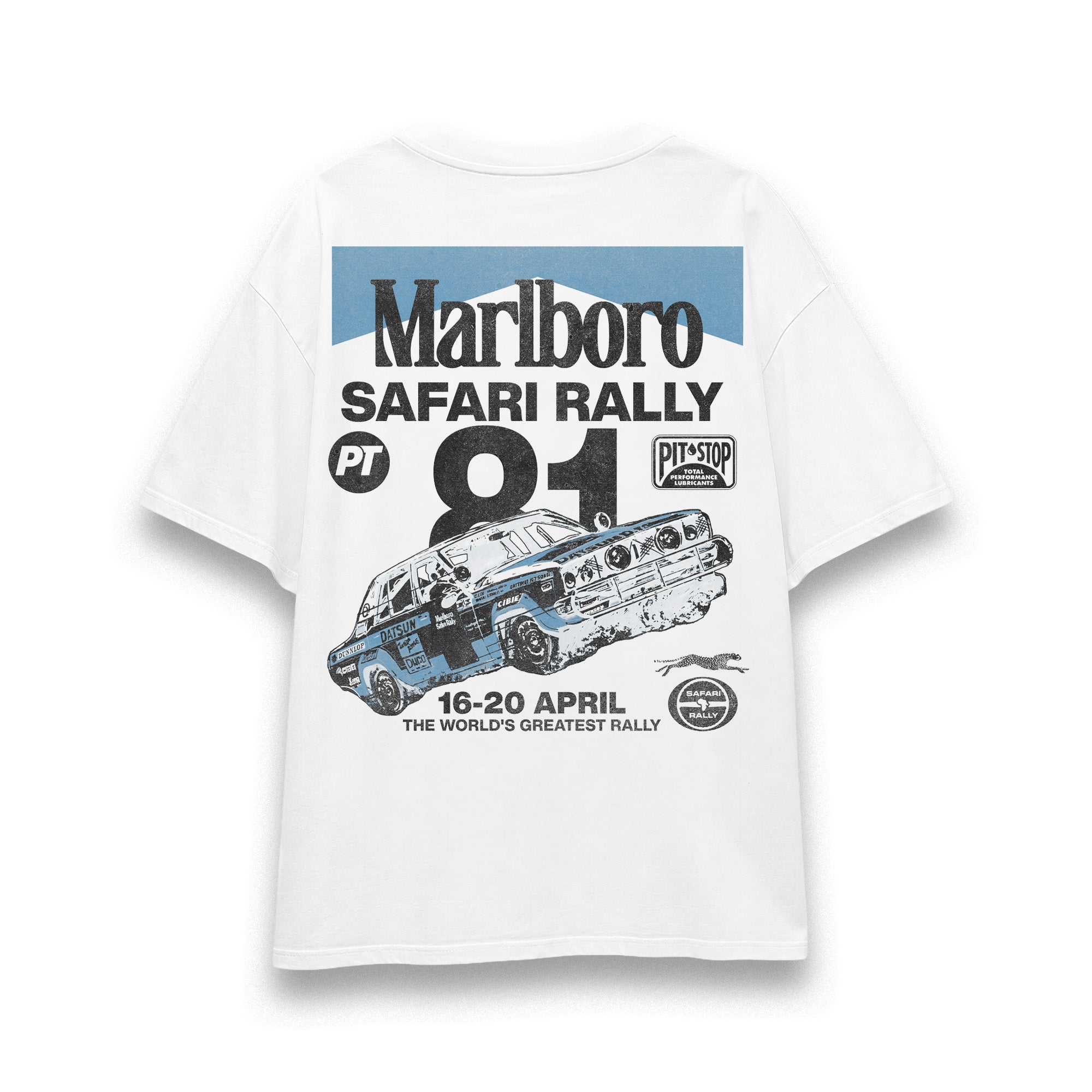 Safari Rally Vintage Tee V3