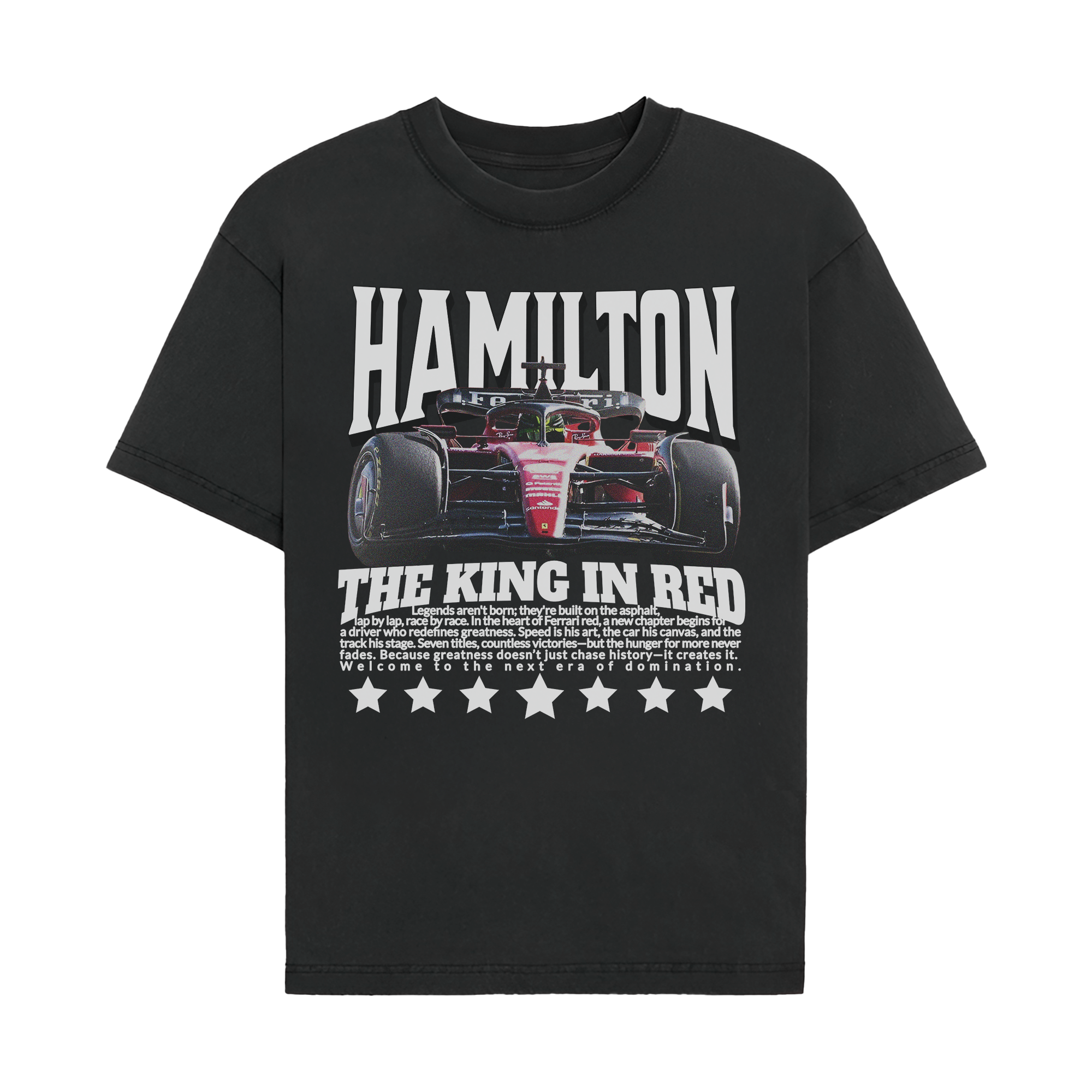 Hamilton The King In Red T-shirt