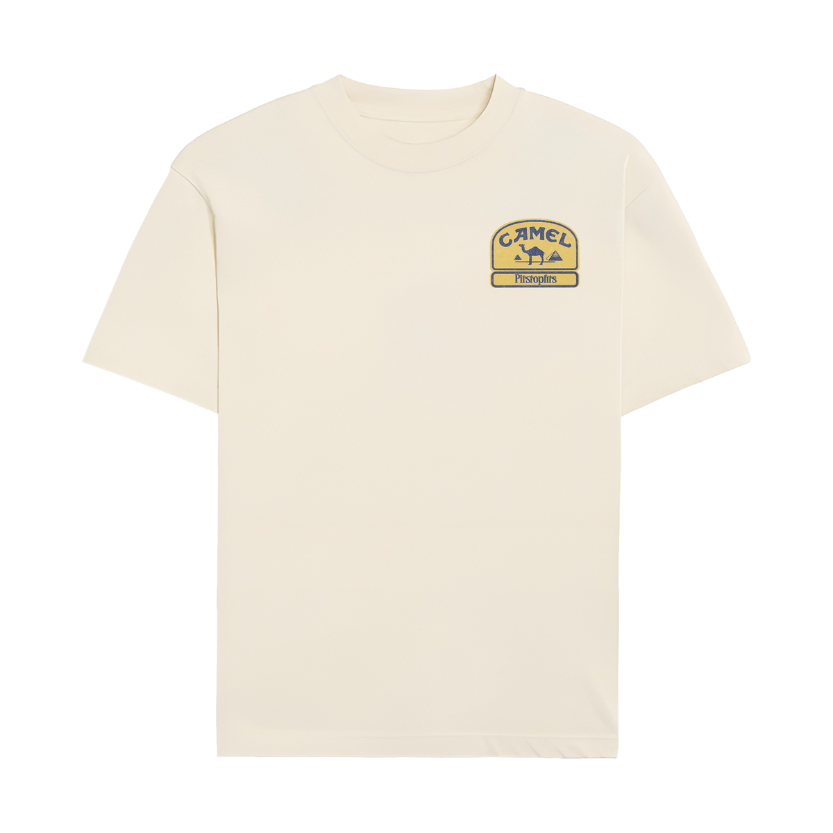 Camel GT Vintage Racing Shirt V2 - Off-White front