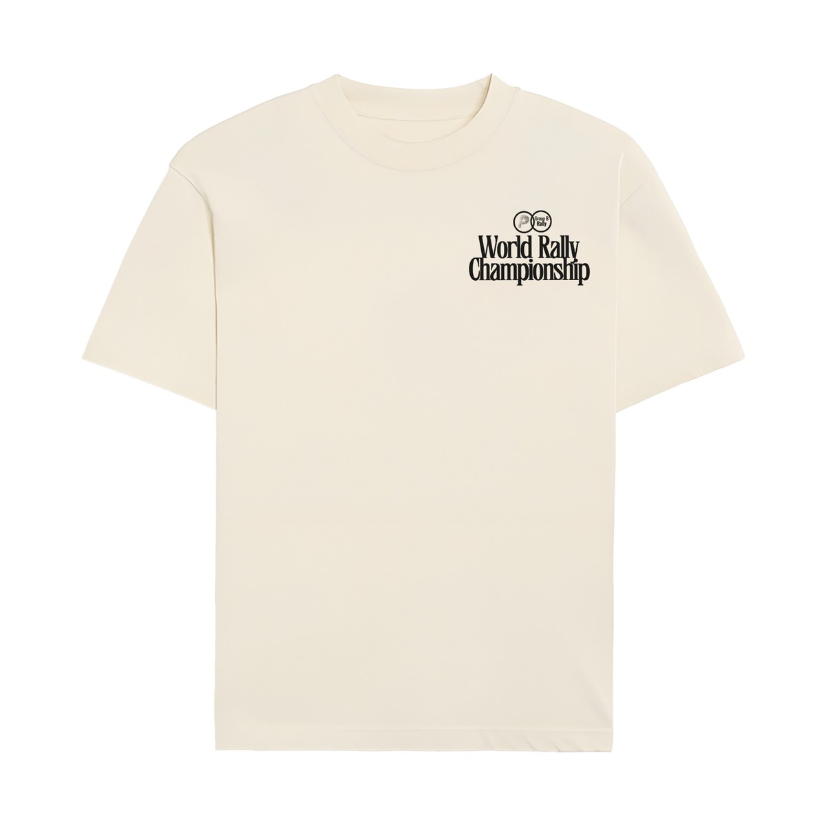 Group B Rally Vintage V2 Shirt - Off-White front