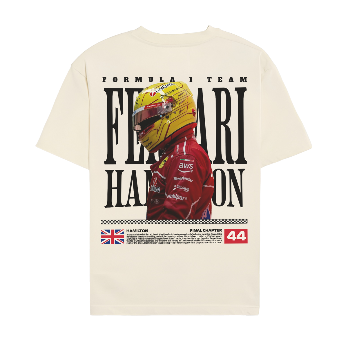 Hamilton Legacy T-shirt - Off-White back
