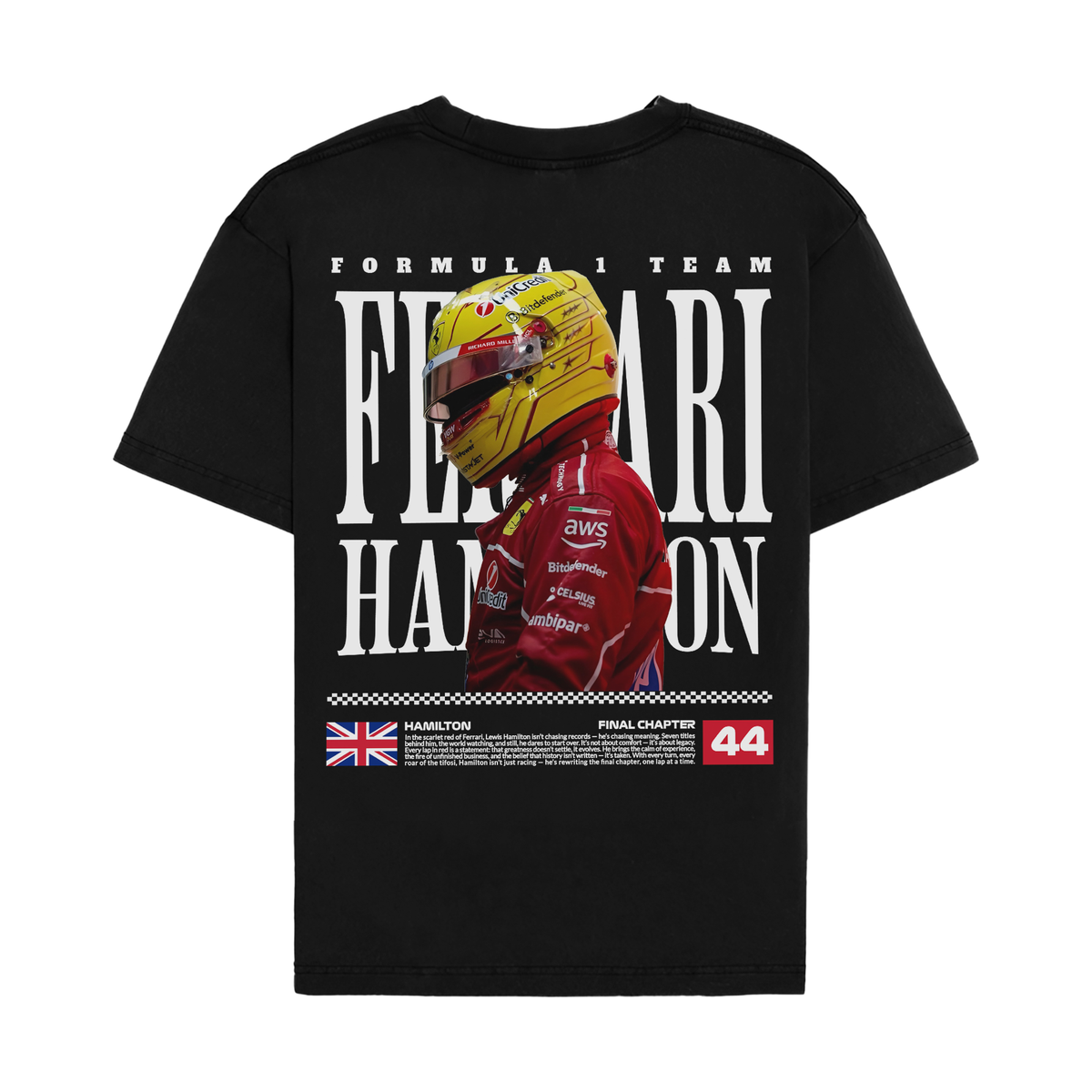 Hamilton Legacy T-shirt - Black back