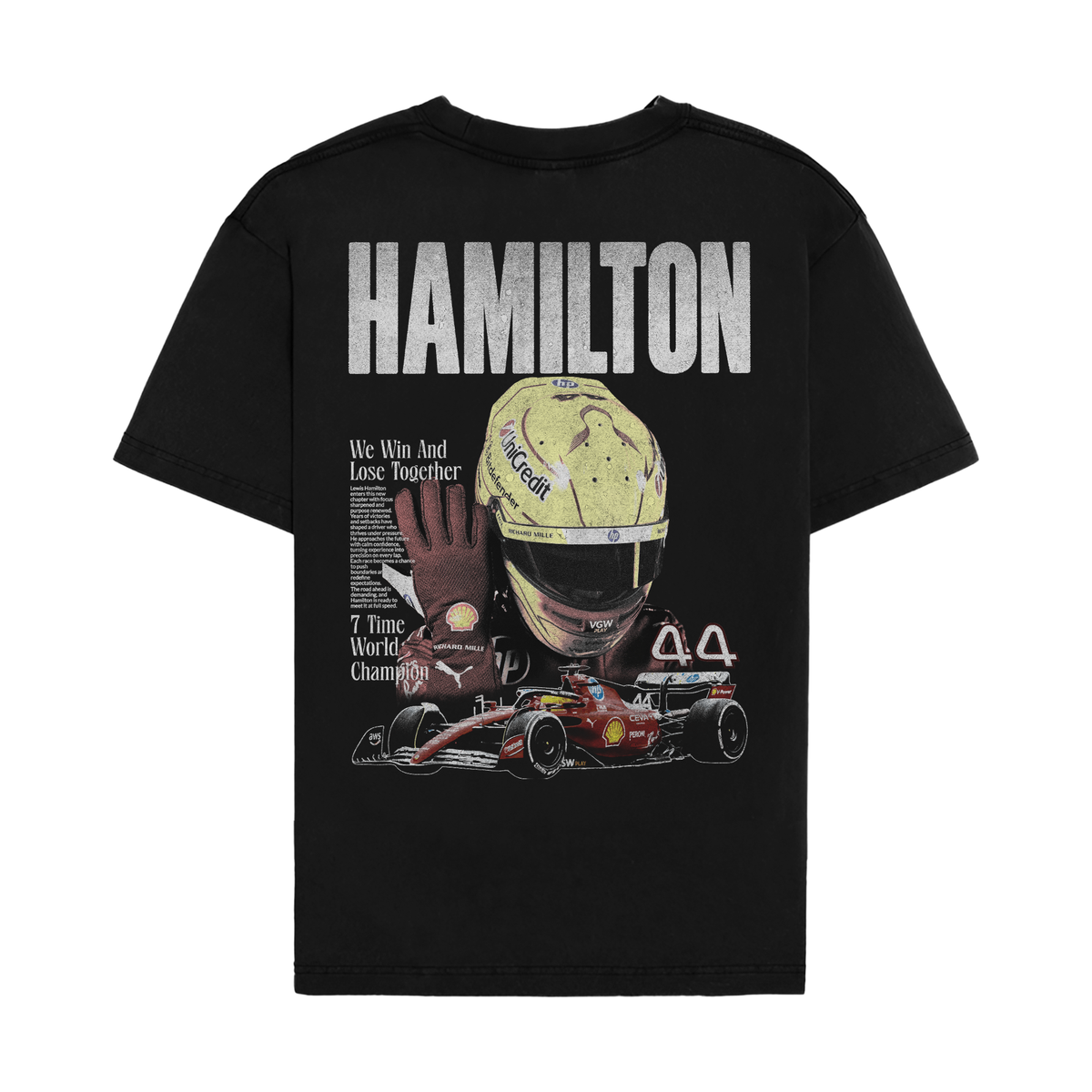 Hamilton Legacy V2 Shirt - Black back