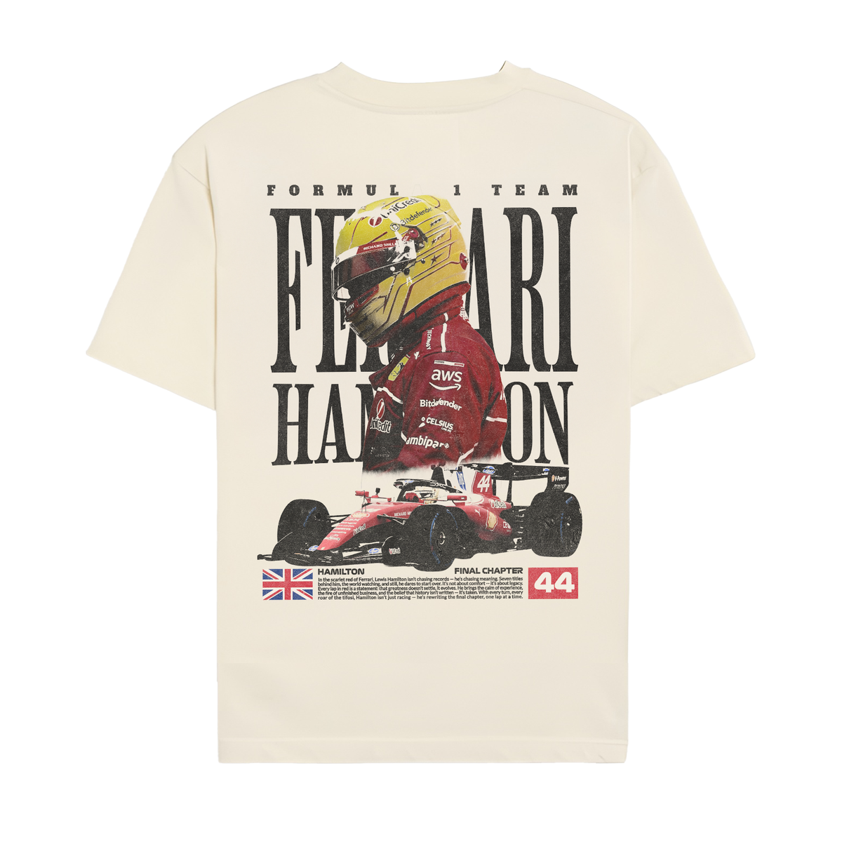 Hamilton Vintage Legacy Shirt - Off-White back