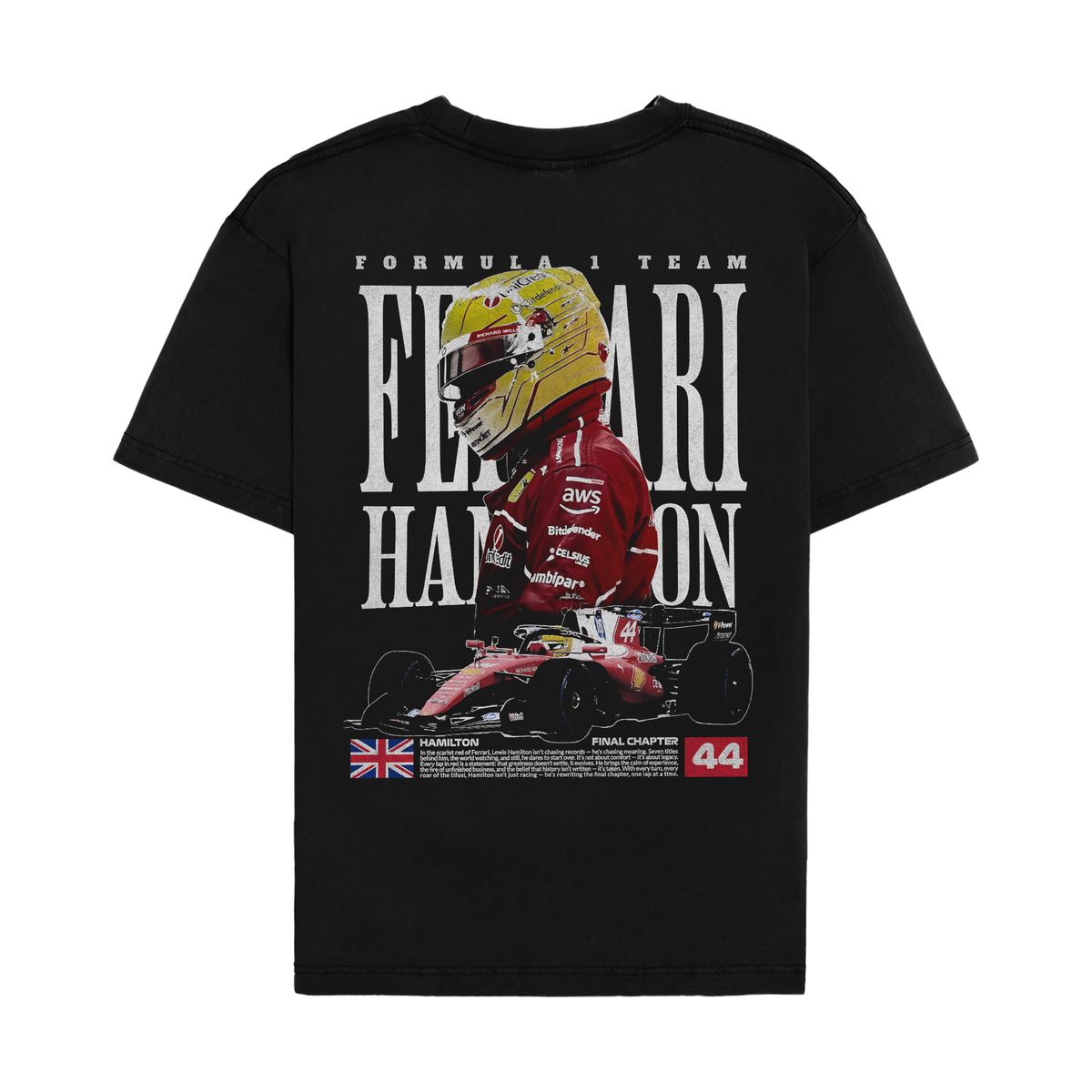 Hamilton Vintage Legacy Shirt - Black back