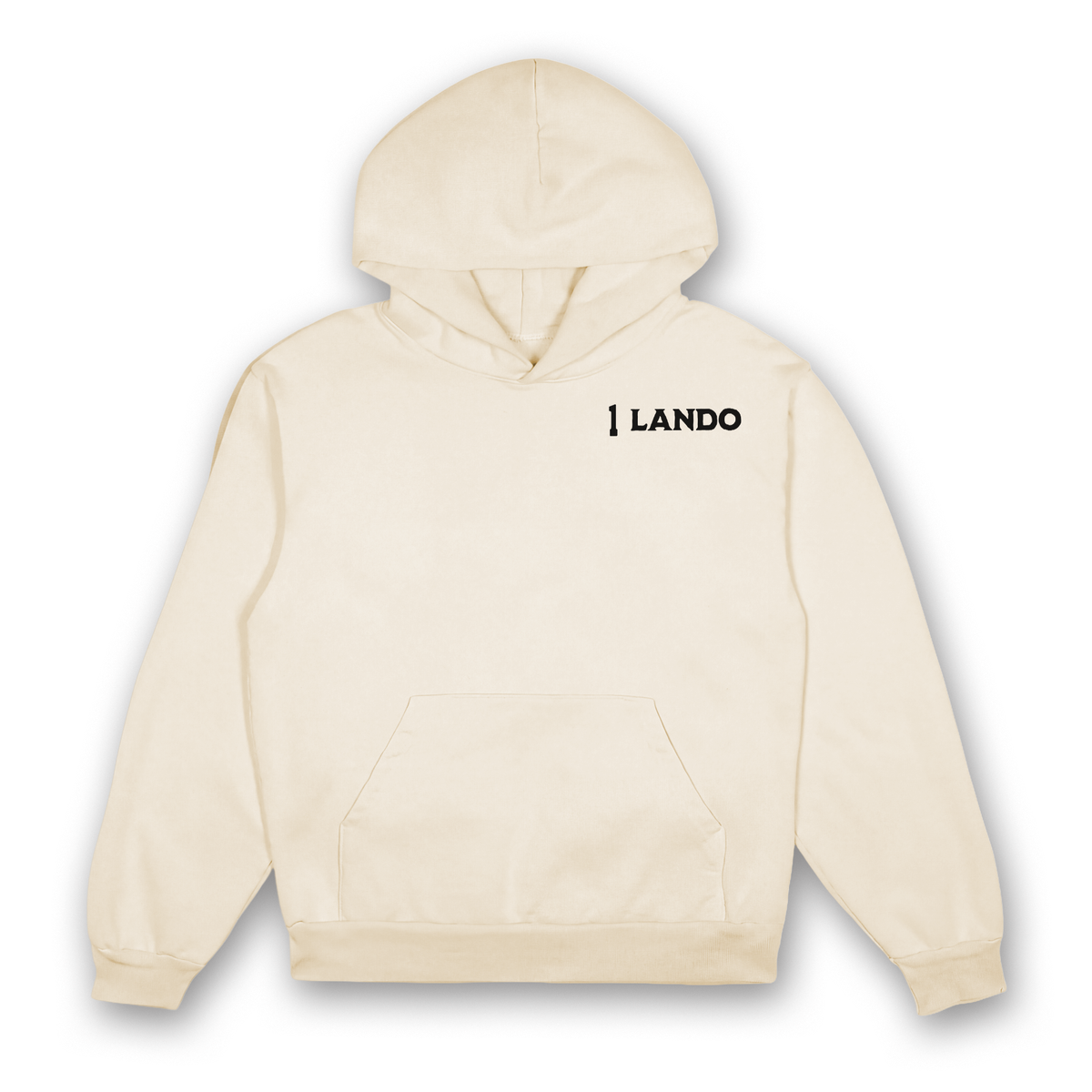 Lando Western V2 Hoodie - Sand front