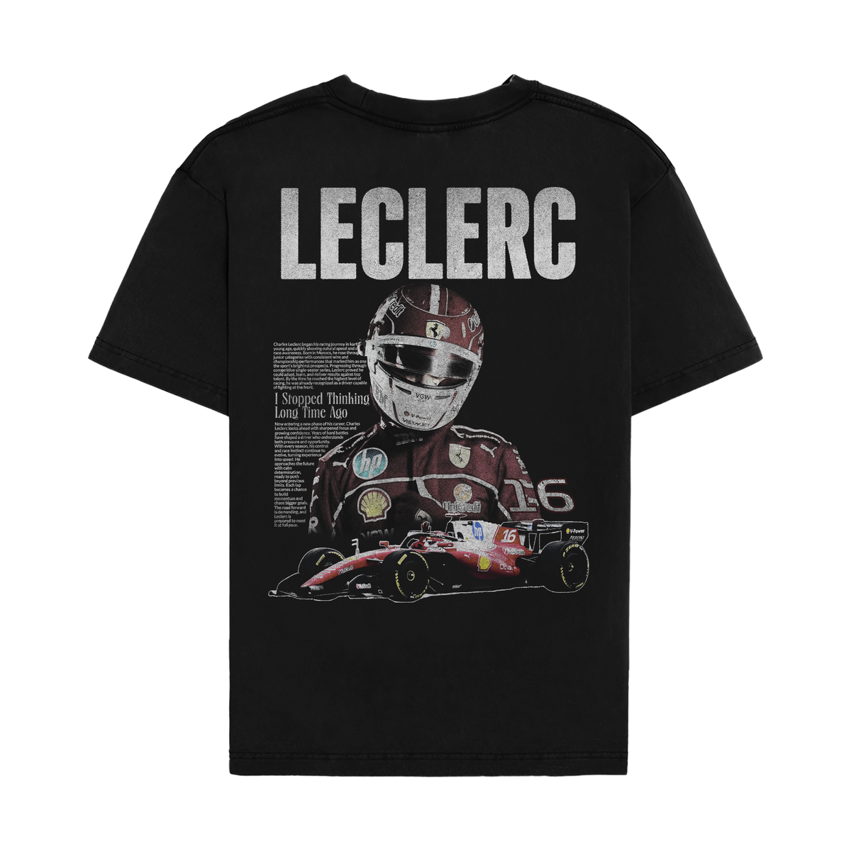 Leclerc Legacy Shirt V2 - Black back