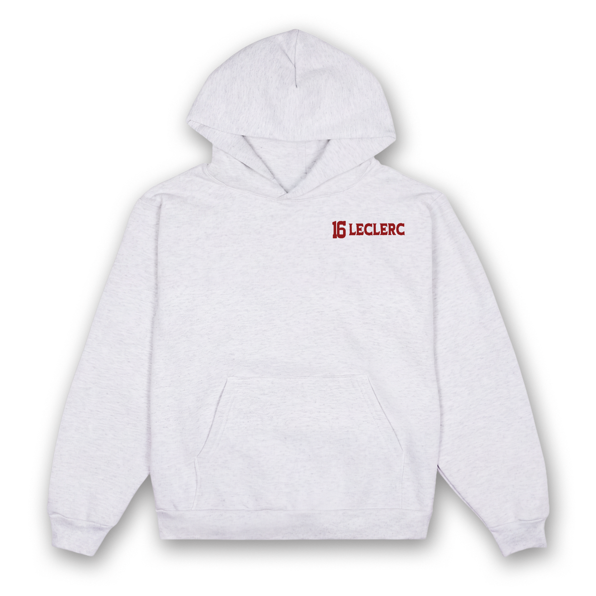Leclerc Western V2 Hoodie - Ash front