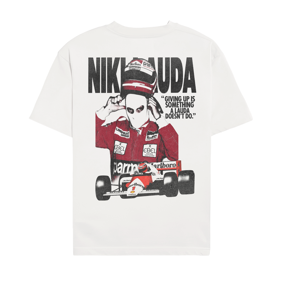 Niki Lauda Vintage Shirt - White back