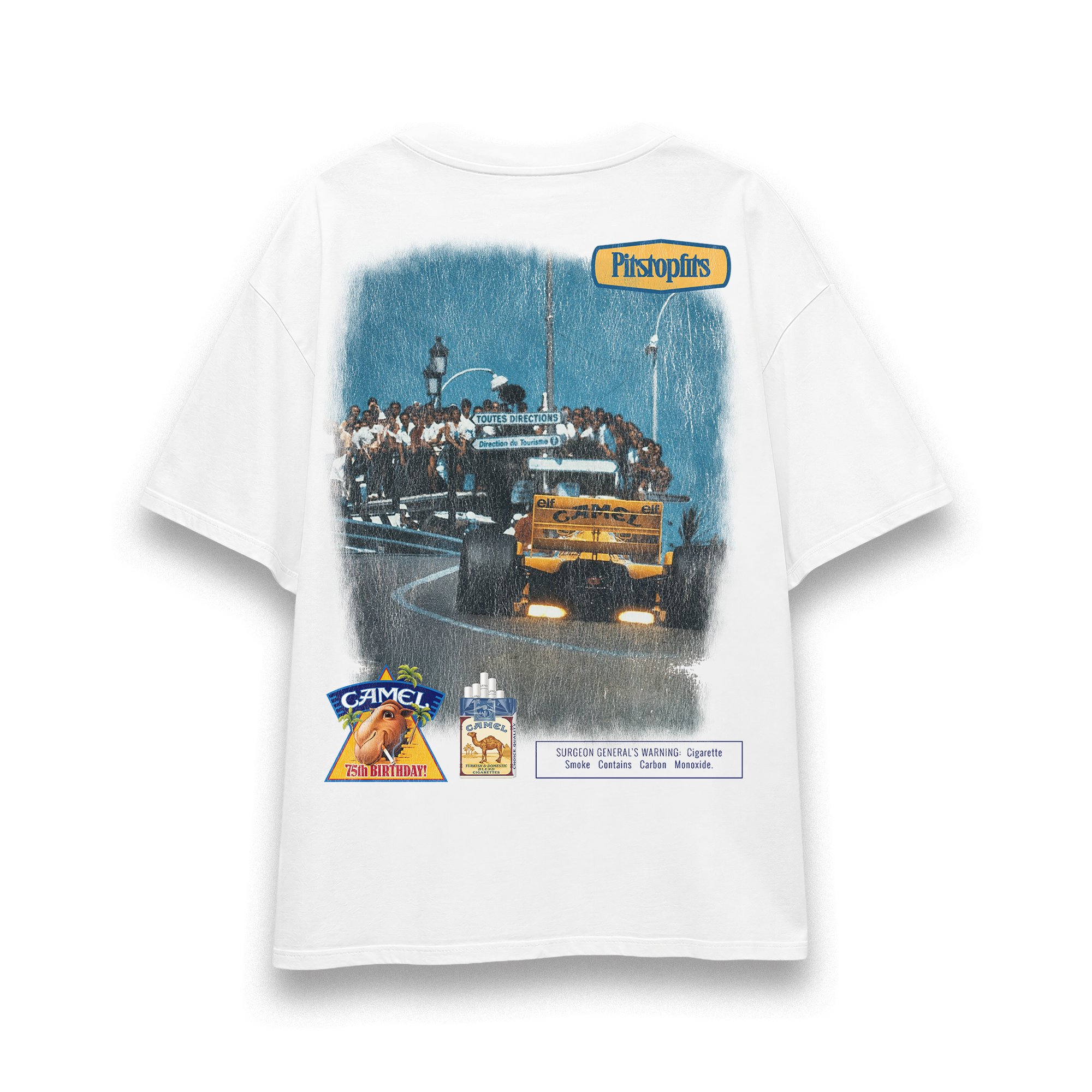 Camel Vintage F1 Tee