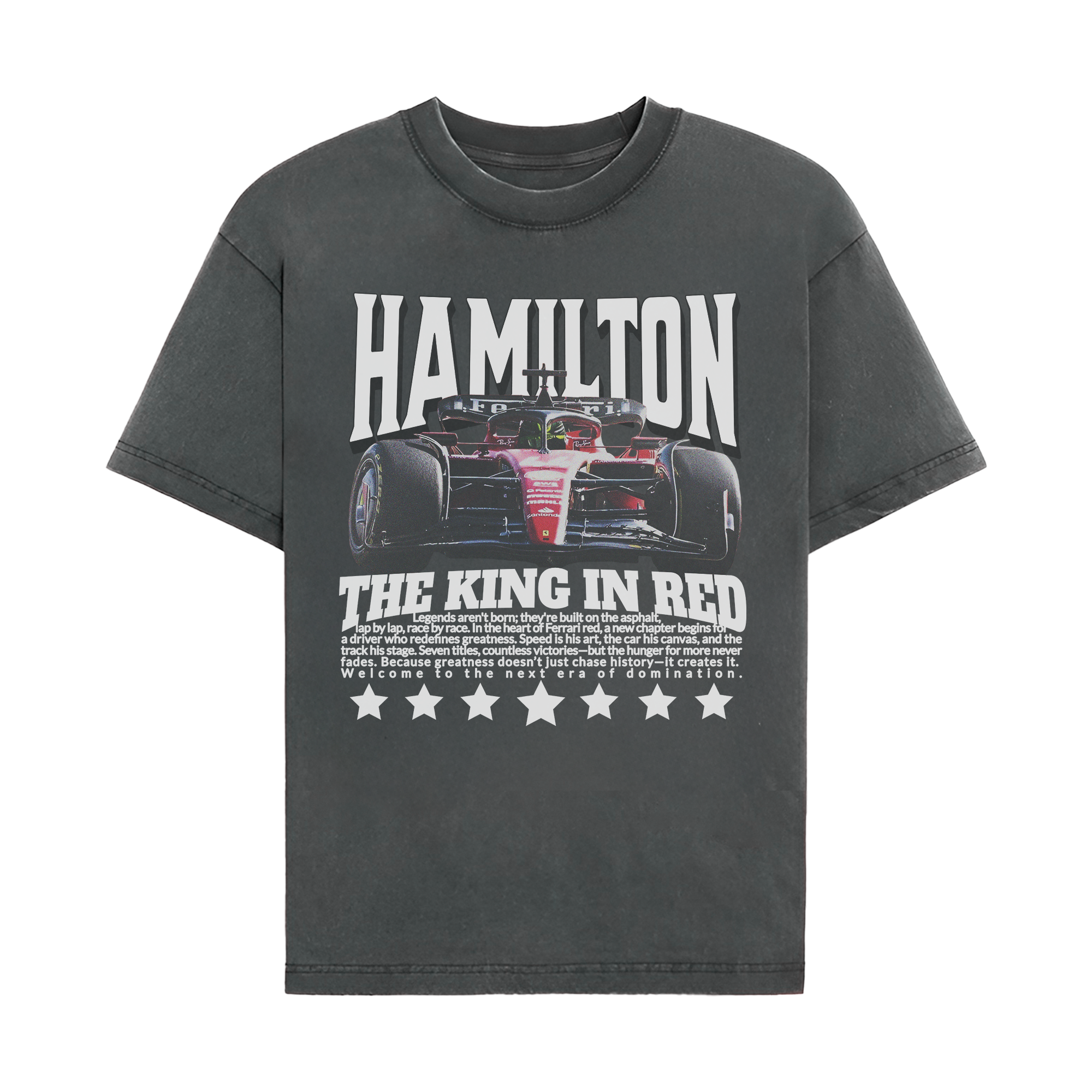 Hamilton The King In Red T-shirt
