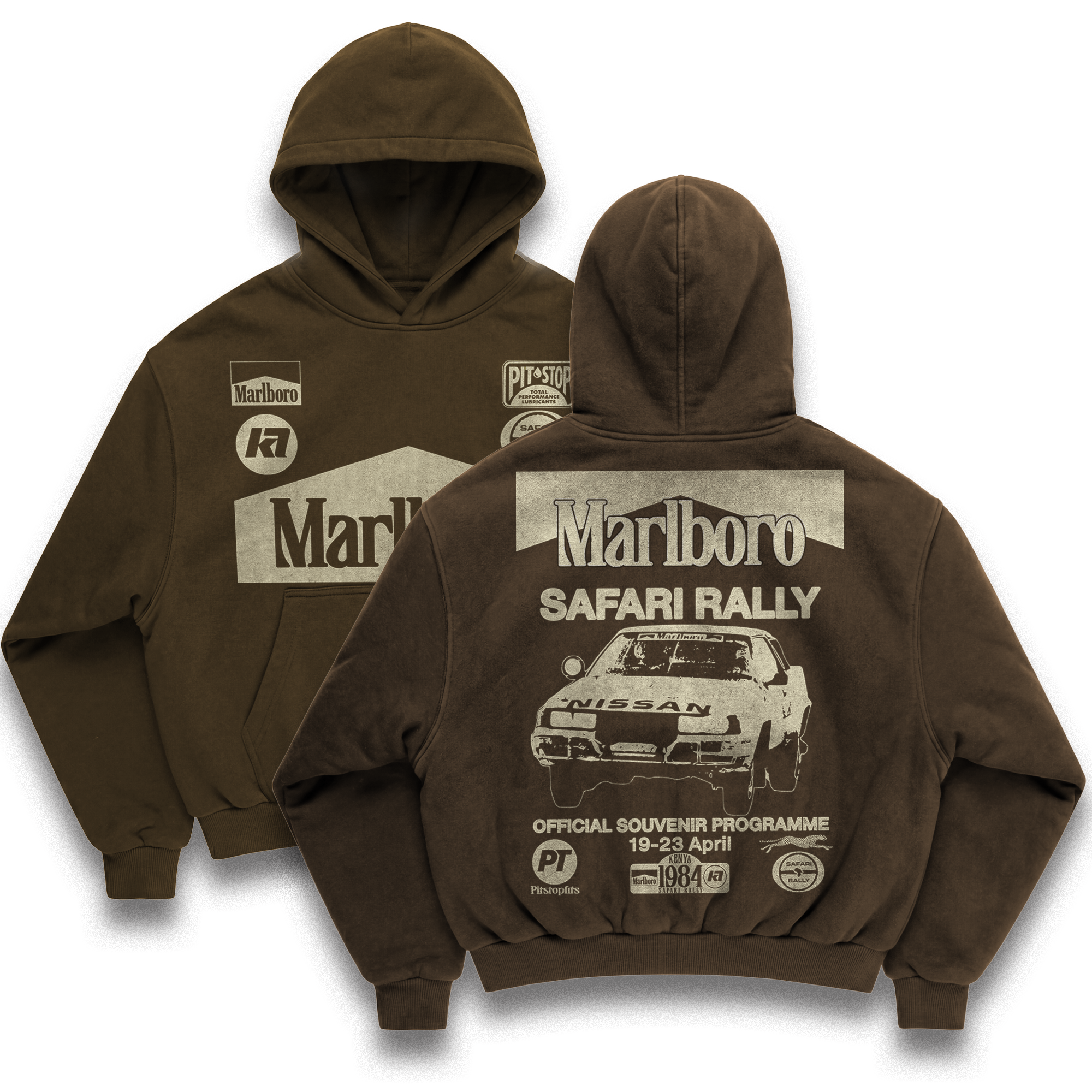Vintage Safari Rally v2 Hoodie
