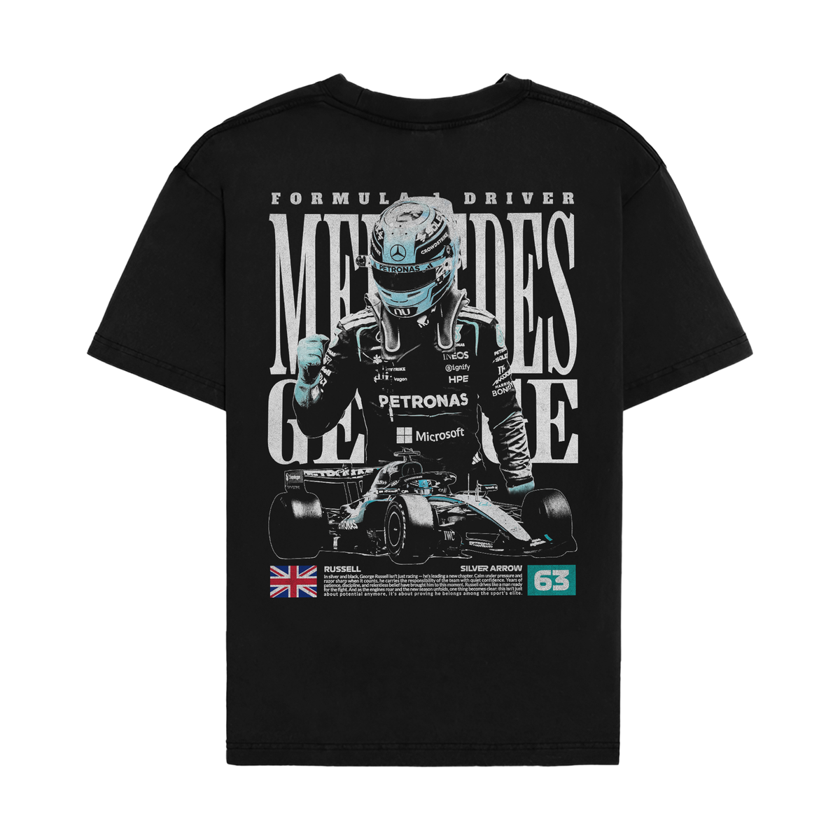 Russell Vintage Legacy Shirt - Black back