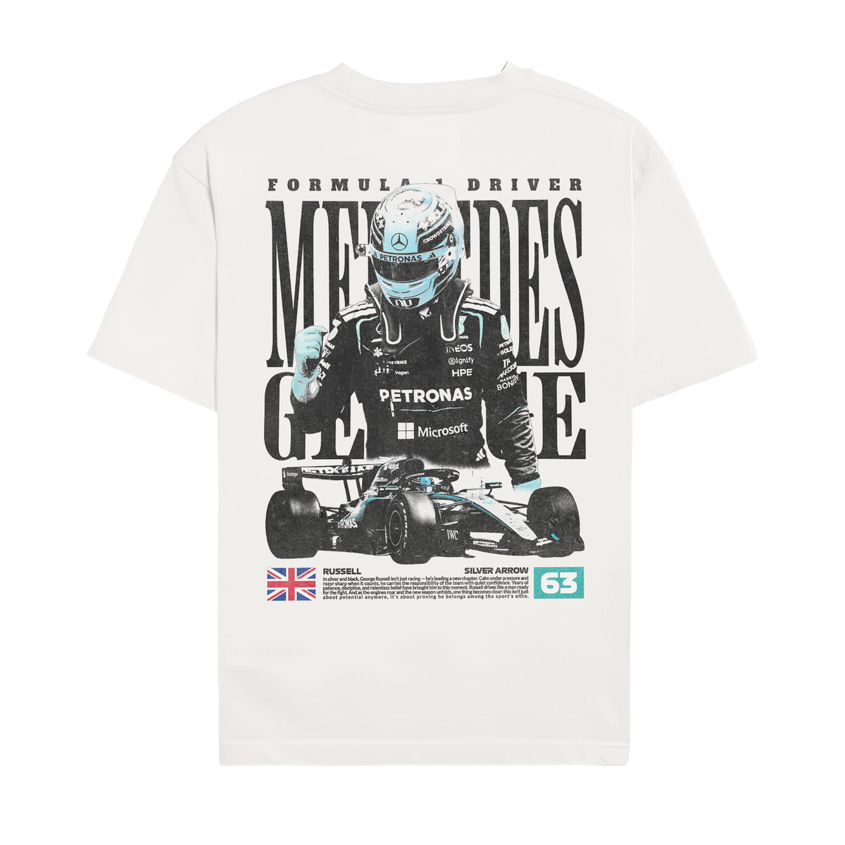 Russell Vintage Legacy Shirt - White back